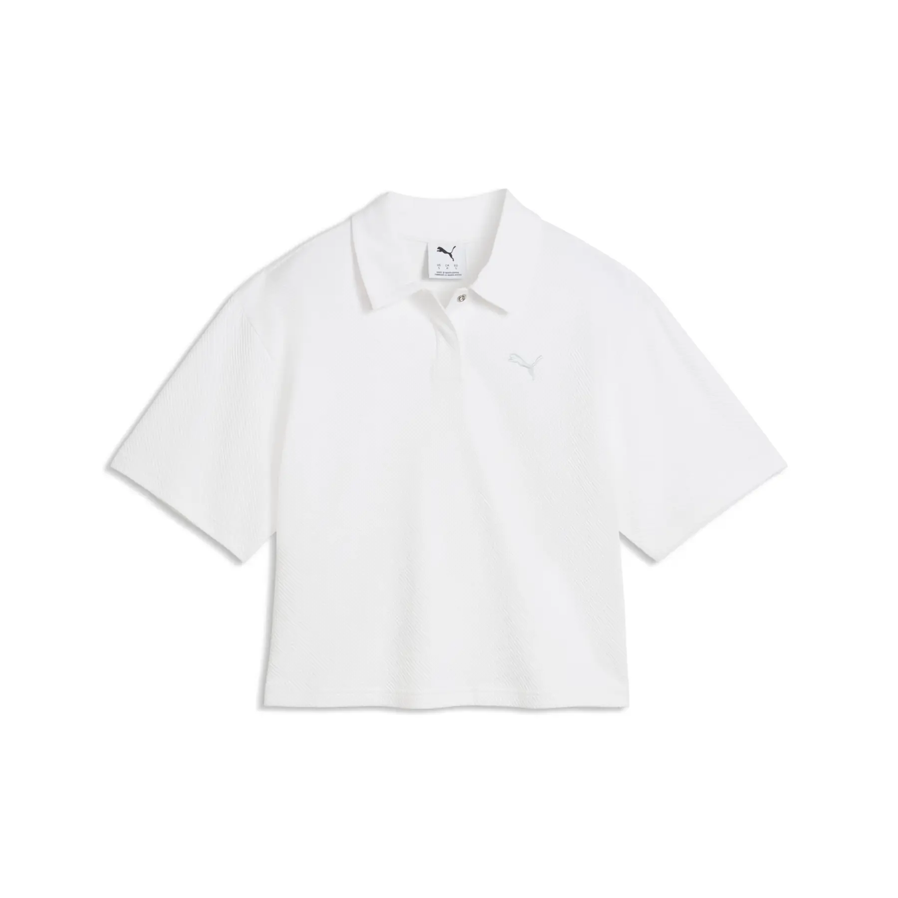 T-shirt rétro col polo donna