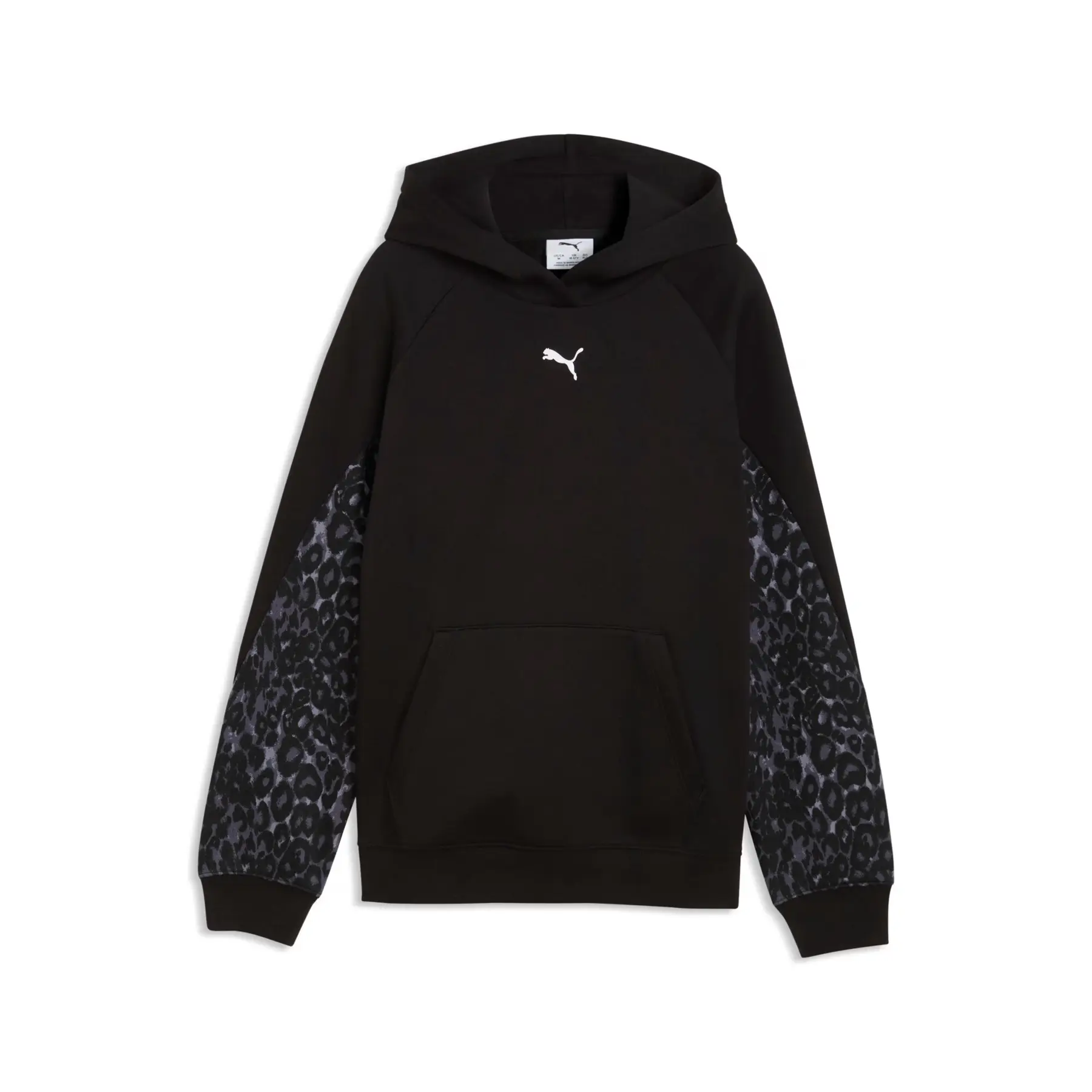 Mädchen Kapuzenpullover mit Kängurutasche Puma Cat Logo