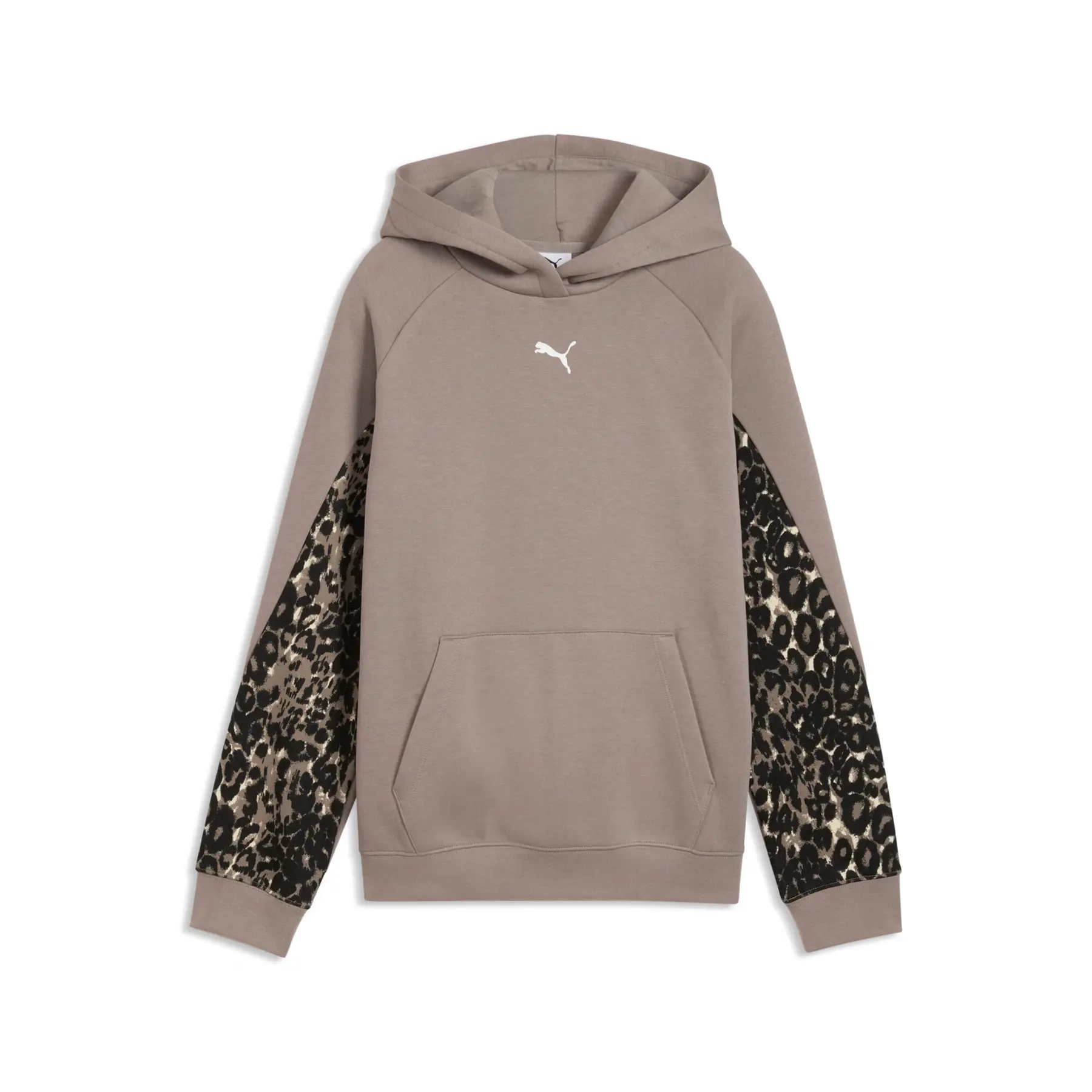 Mädchen Kapuzenpullover mit Kängurutasche Puma Cat Logo