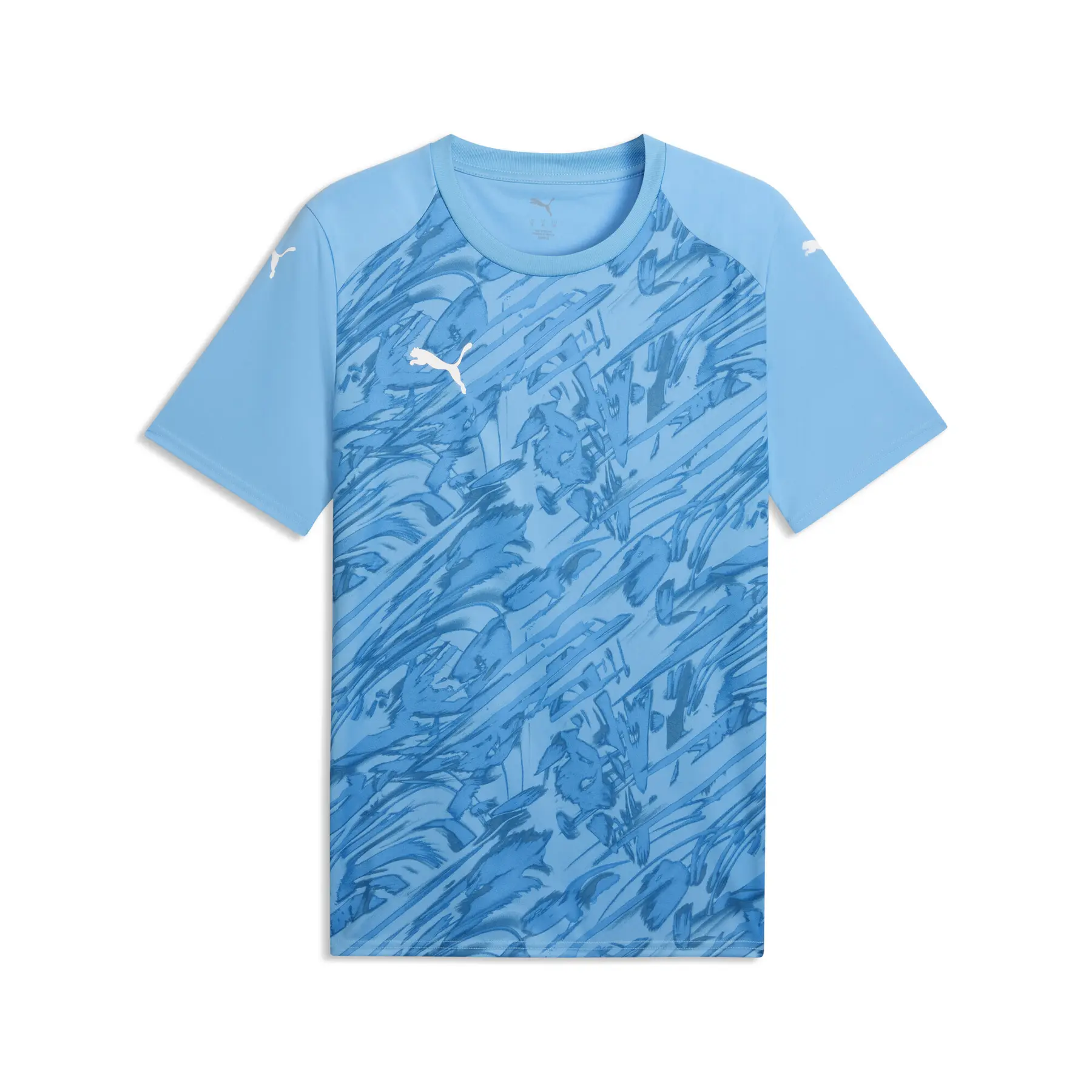 Trikot Team Final Graphic - Bleu - male - Size: M