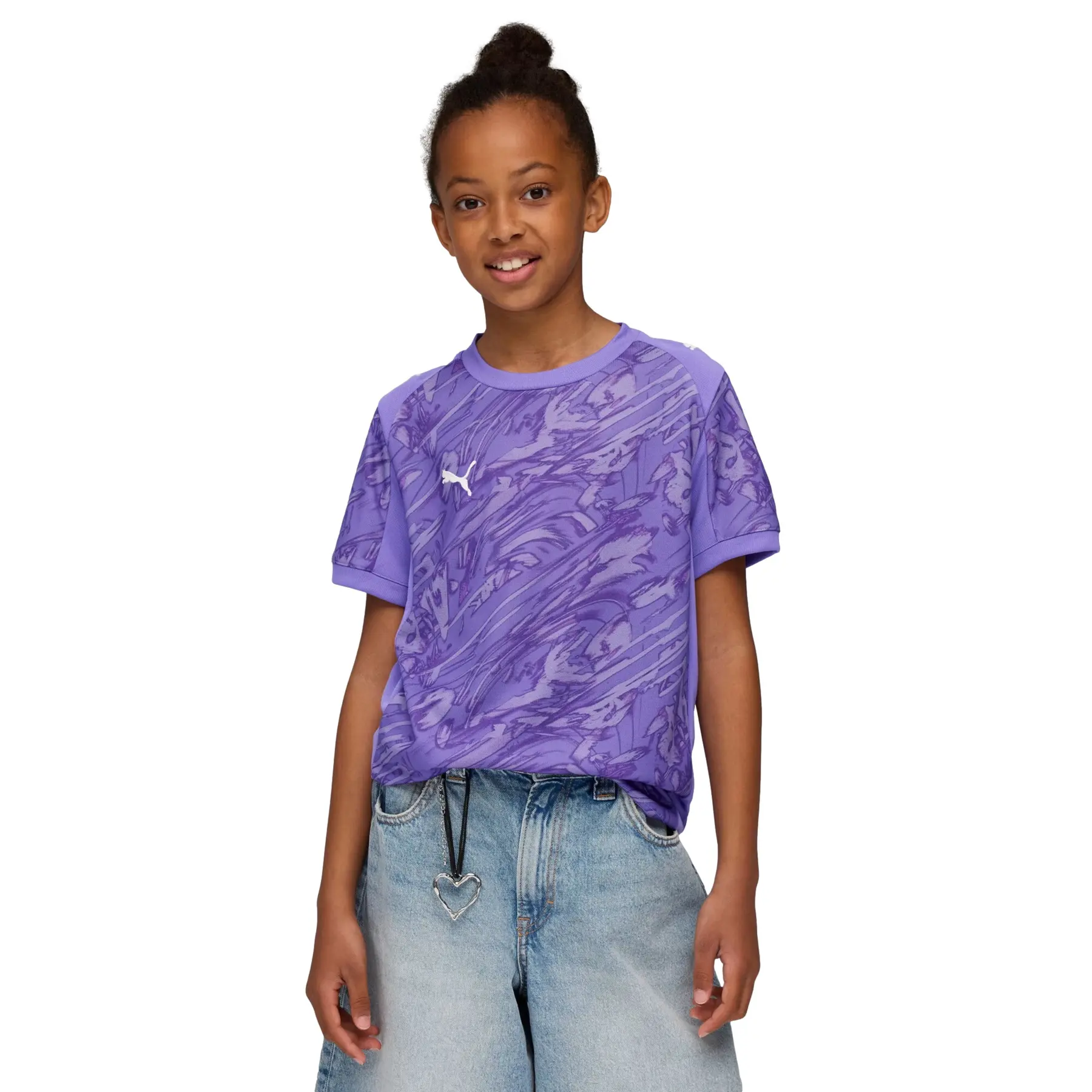 Torwarttrikot Kind - Violet - unisex - Size: 8 ans