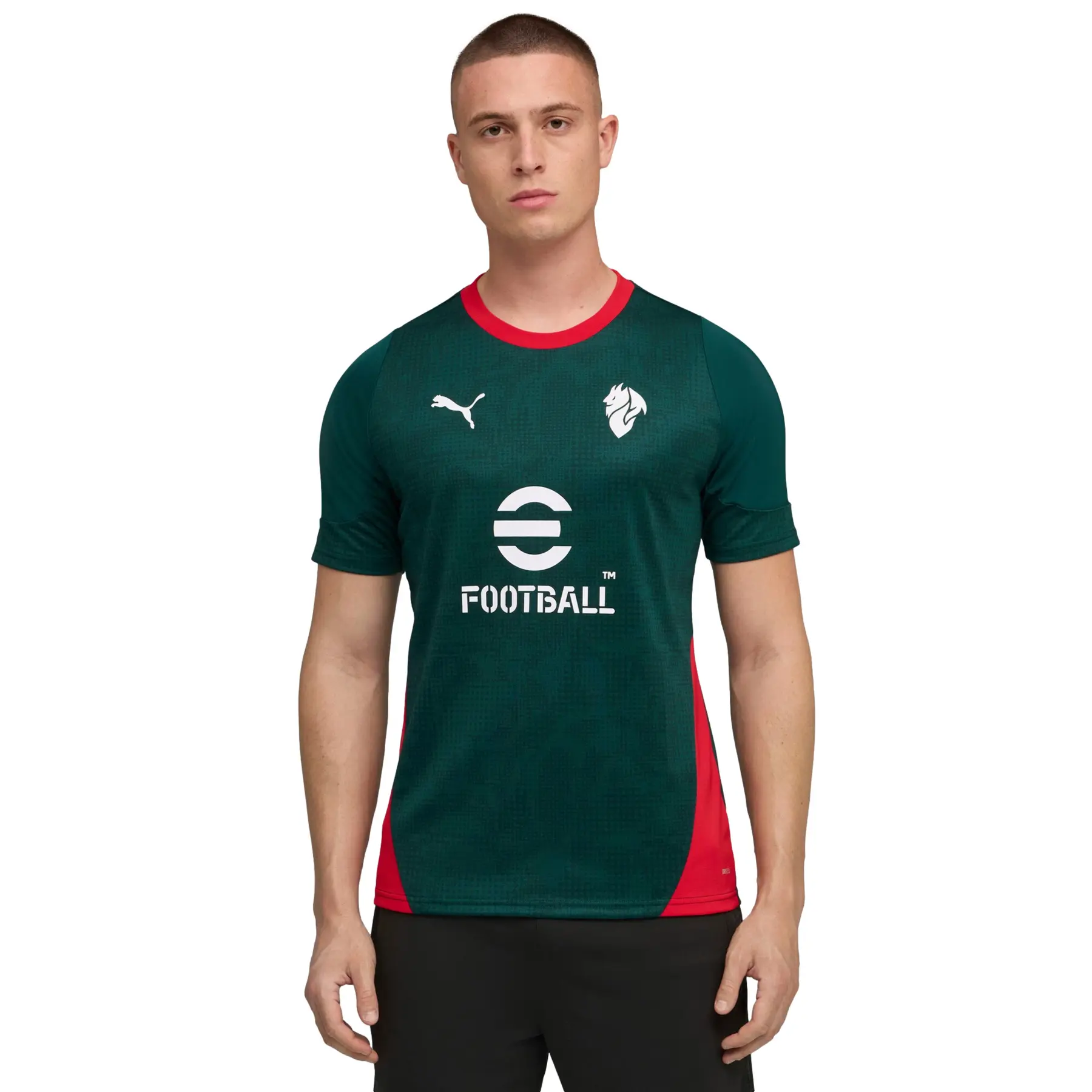 Milan AC Trainingsshirt - Vert - unisex - Size: L