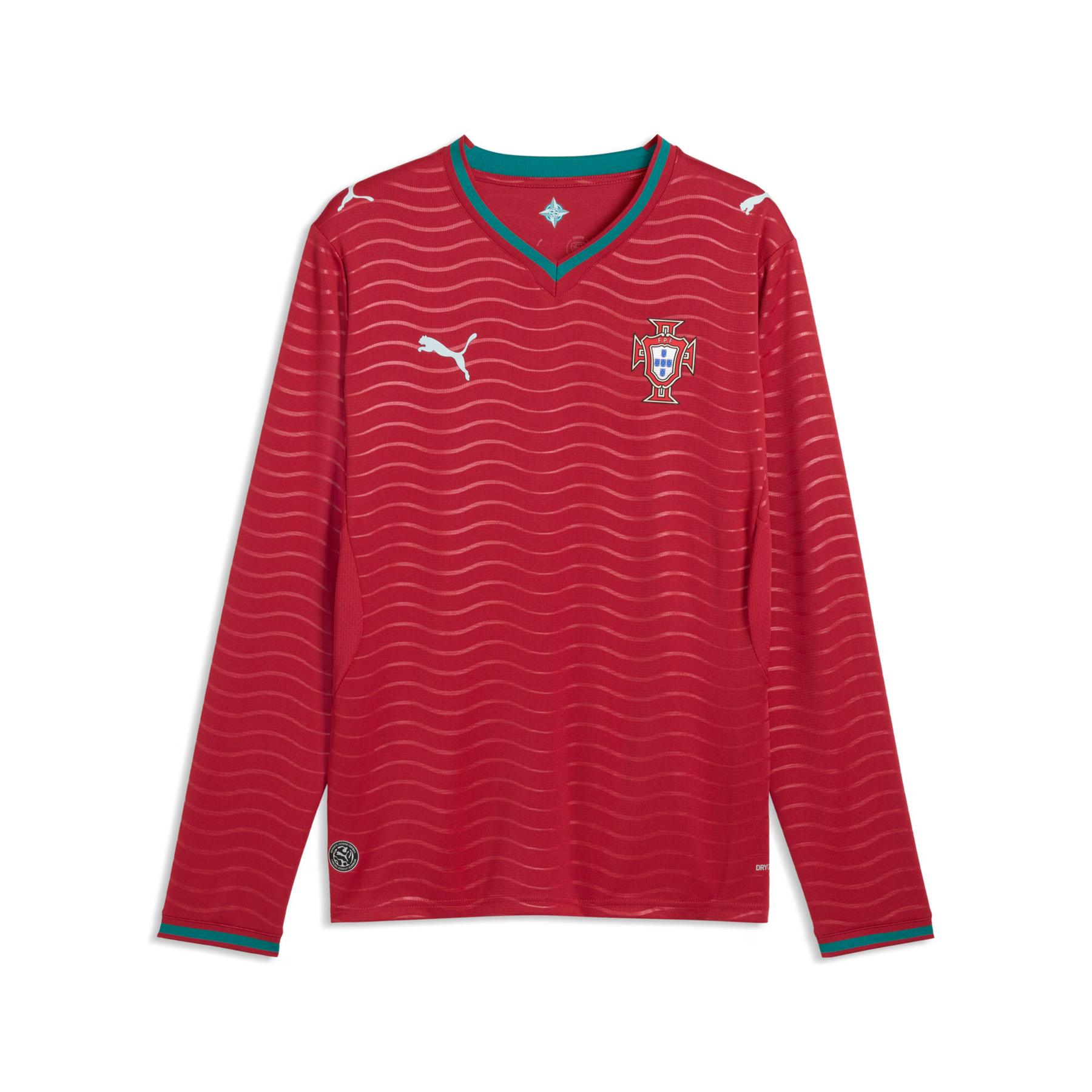Maglia Casalinga a Maniche Lunghe Portogallo Coupe du Monde 2026