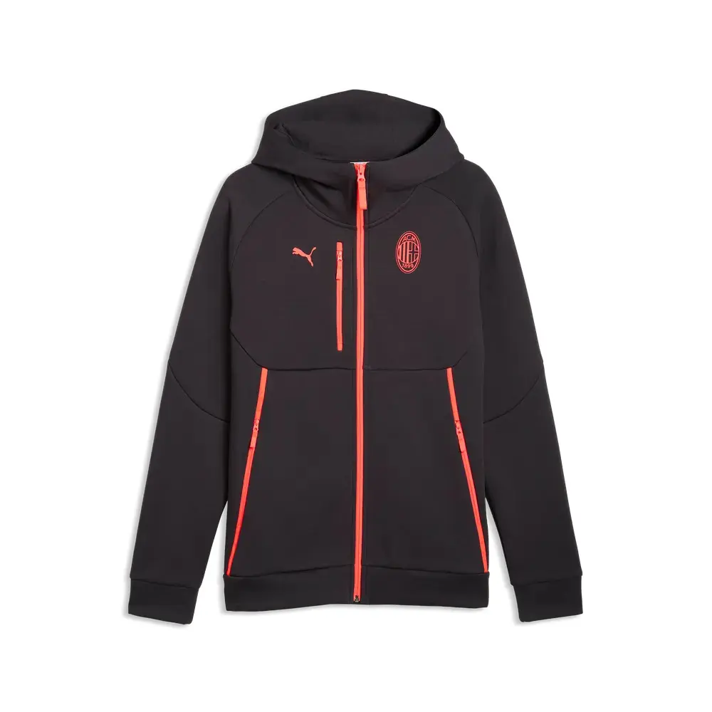 Milan AC Kapuzensweatshirt mit Reißverschluss 2026/27