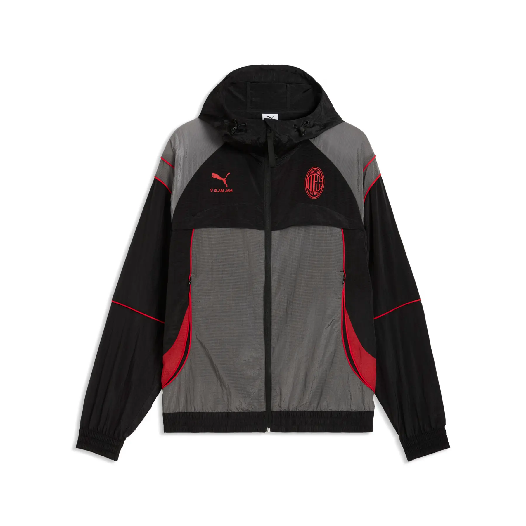 Milan AC Hooded Tracksuit Jacket x Slam Jam