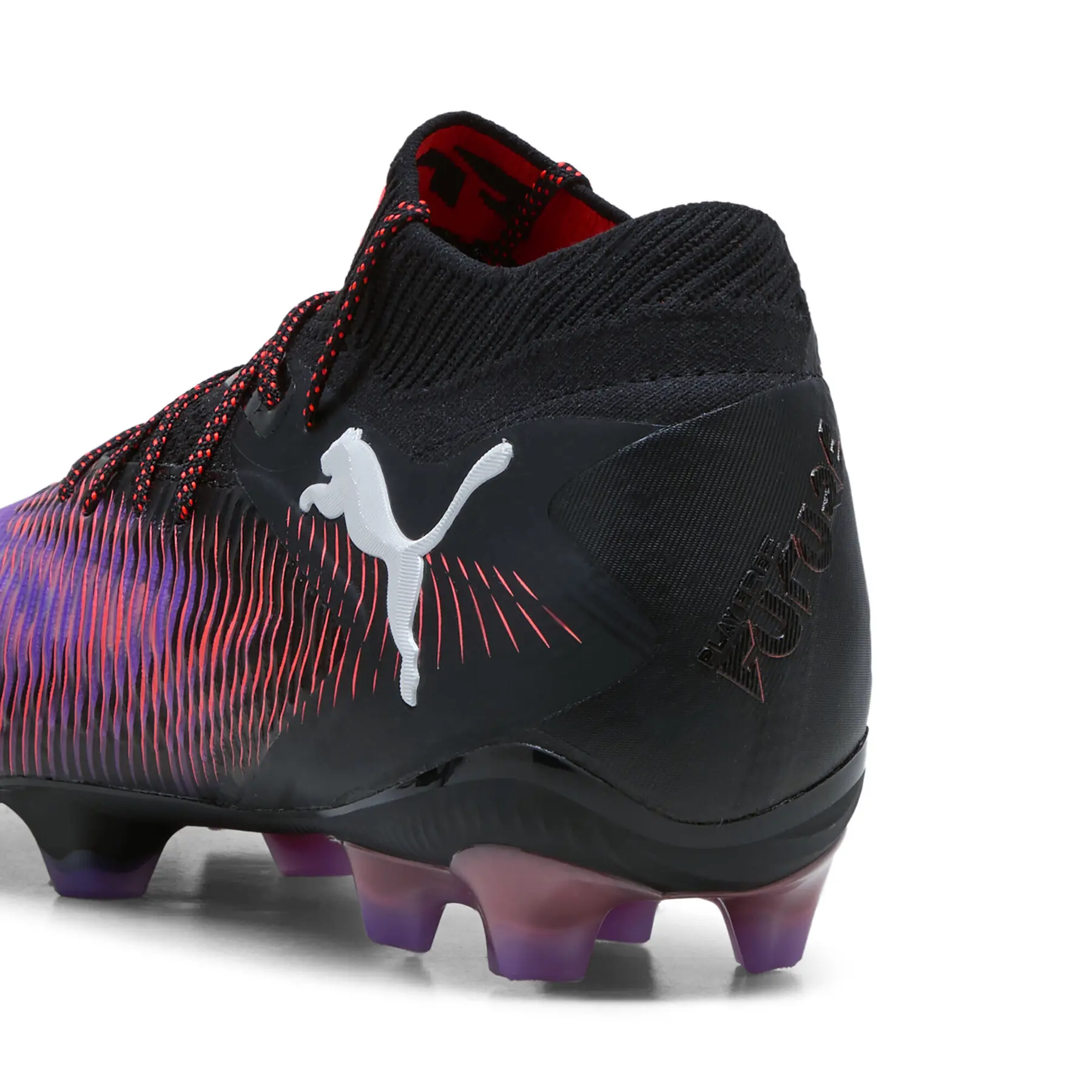 PUMA サッカーシューズ ハイカット ブラック/パープル　27cm PUMA プーマ フューチャー 8 プロ CAGE(ブラック×パープル) 108366 01 シューズ