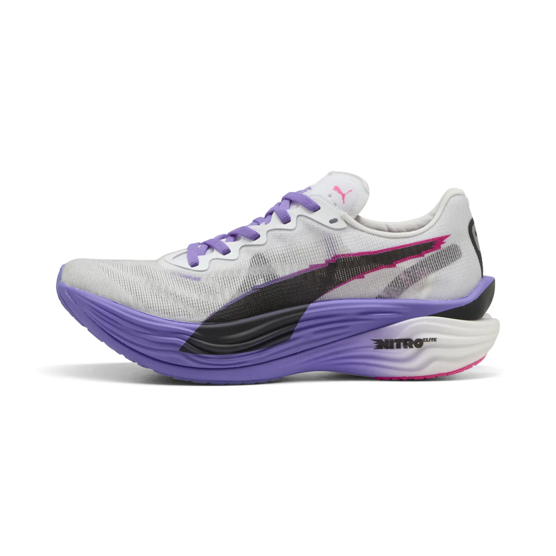 Puma Women's Blanc Running Shoes Deviate Nitro Elite 3 Digitokyo