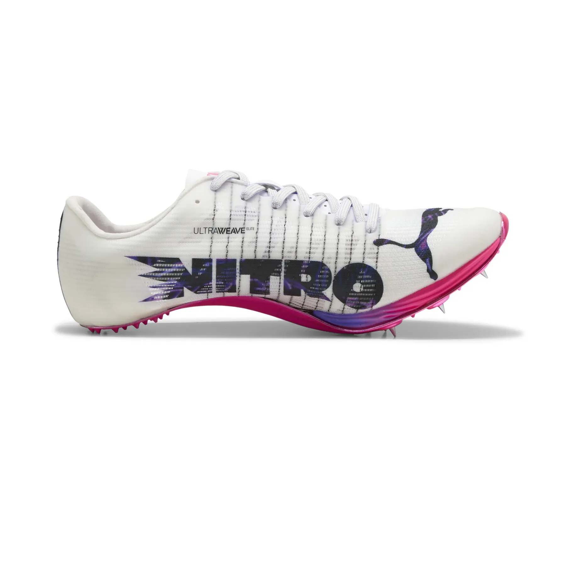 PUMA evoSPEED Sprint Nitro Elite 2 Digitokyo Spikes 'White Black Charm Pink' — foto 4