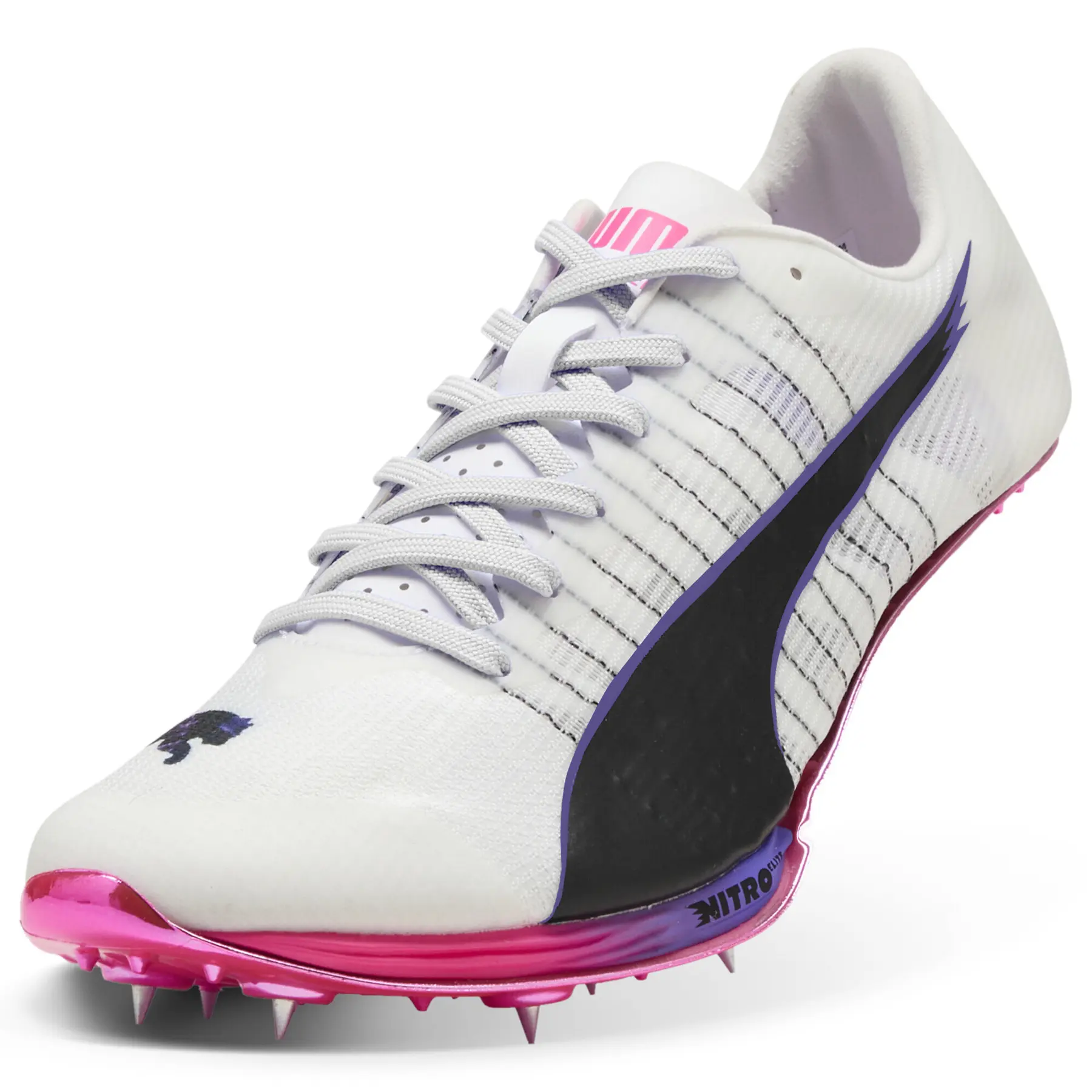 PUMA evoSPEED Sprint Nitro Elite 2 Digitokyo Spikes 'White Black Charm Pink' — foto 3