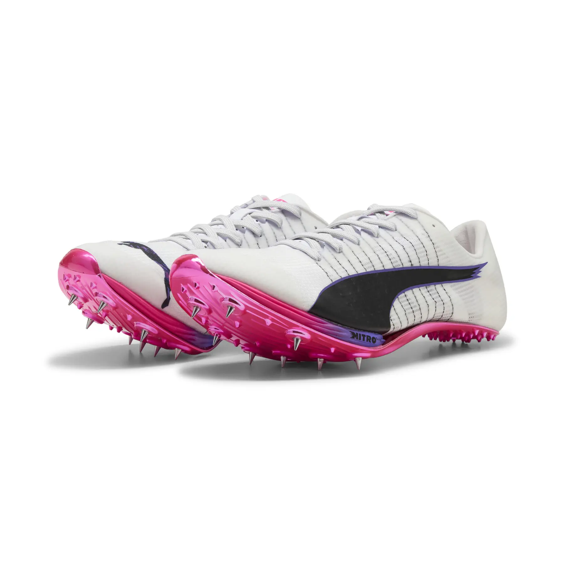 PUMA evoSPEED Sprint Nitro Elite 2 Digitokyo Spikes 'White Black Charm Pink' — foto 2