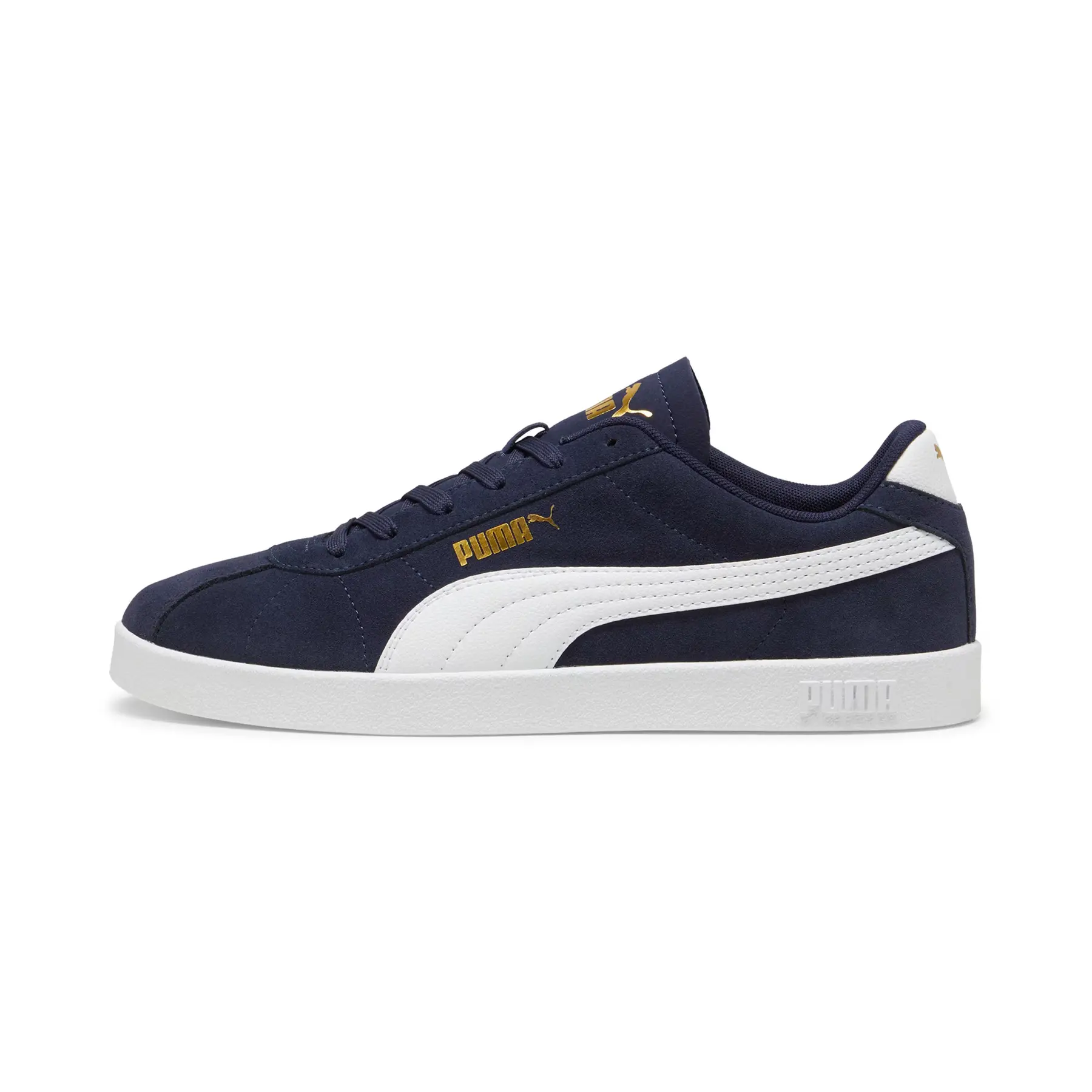 4067979418997 - PUMA® Sneaker Schnürung Leder für Herren blau 42