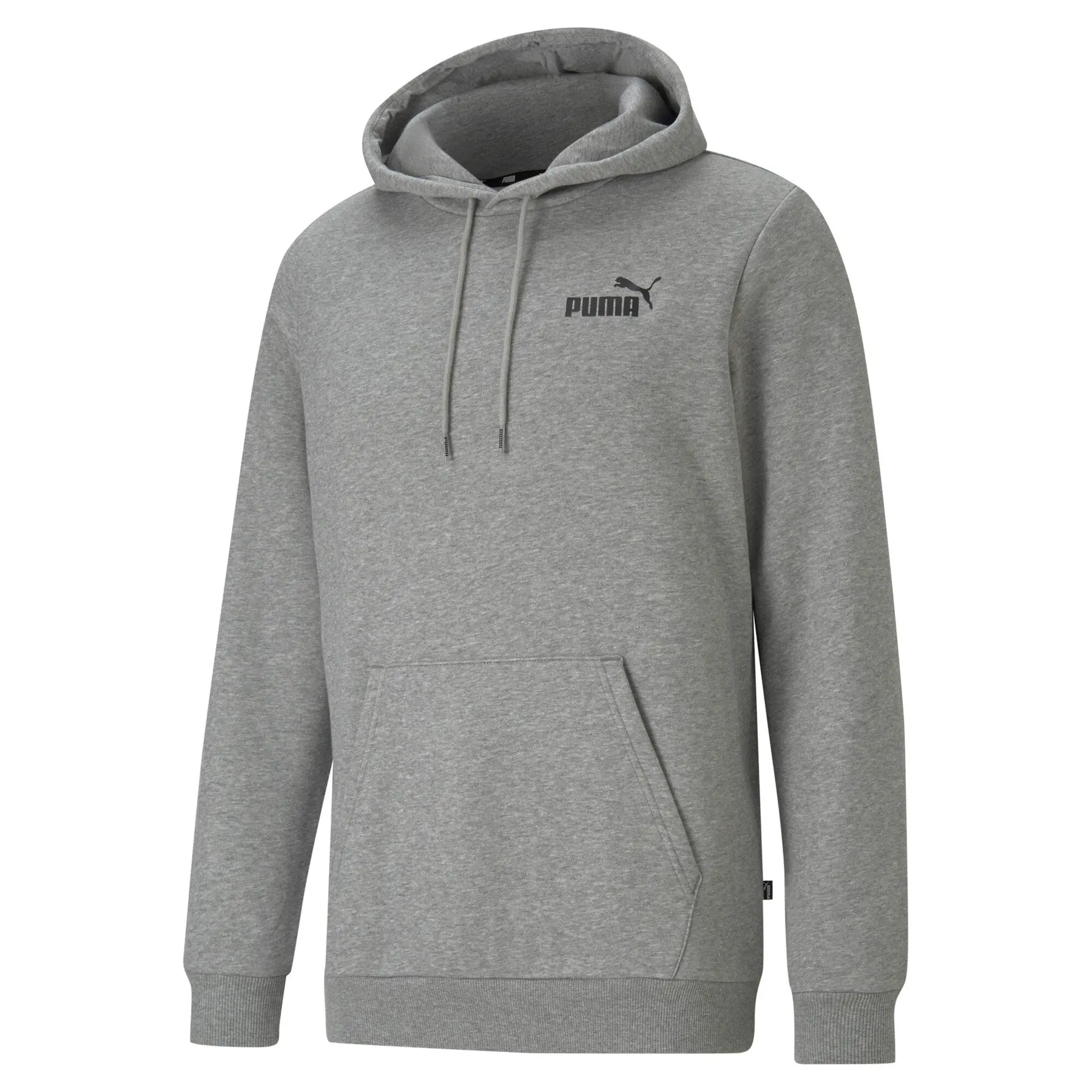 4063697316942 - - Essentials - Kapuzenpullover mit kleinem Logo in Grau