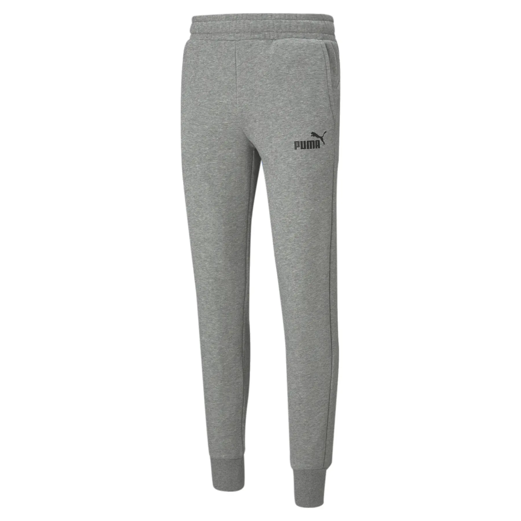 4063697287051 - - Essentials - Schmal geschnittene Jogginghose mit kleinem Logo in Grau