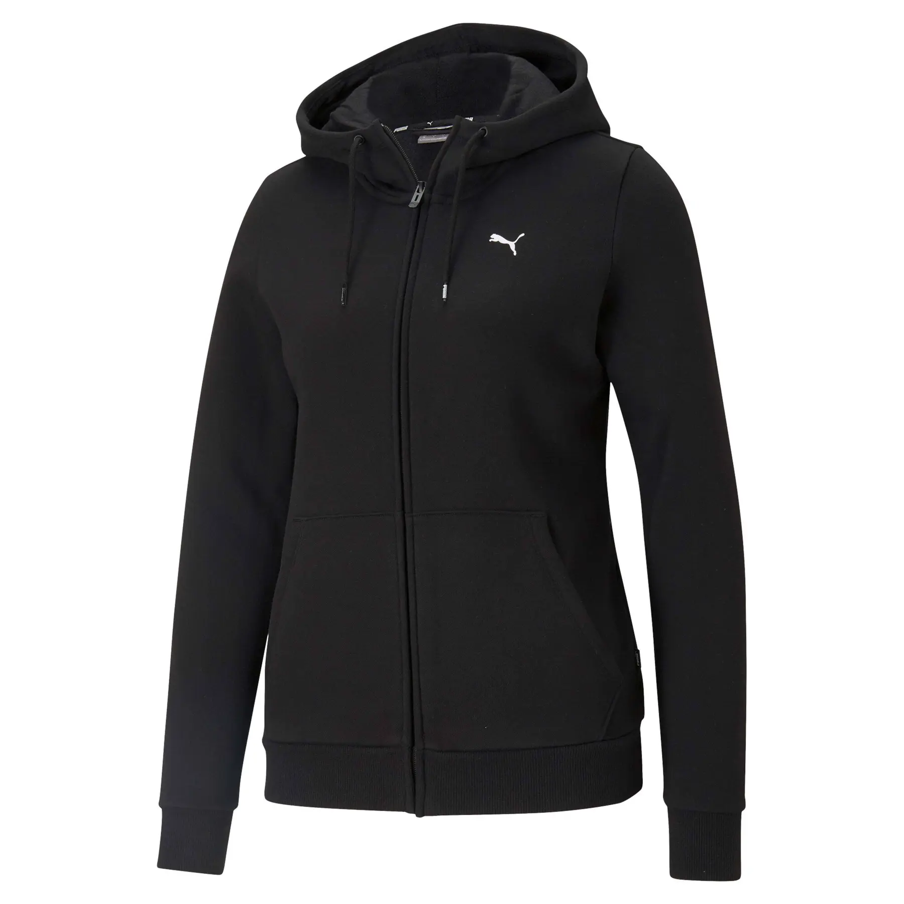 Zip-Hoodie mit kleinem Logo für Frauen Puma
