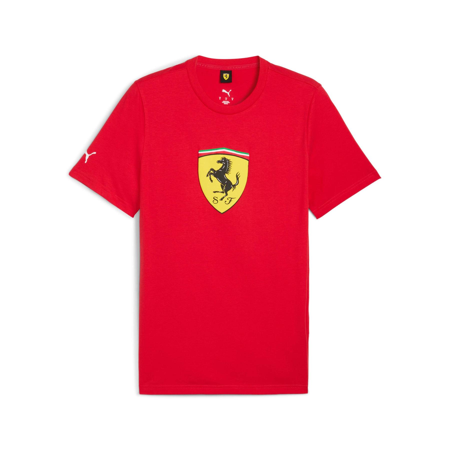 4069157734721 - T-Shirt Ferrari Colored Shield