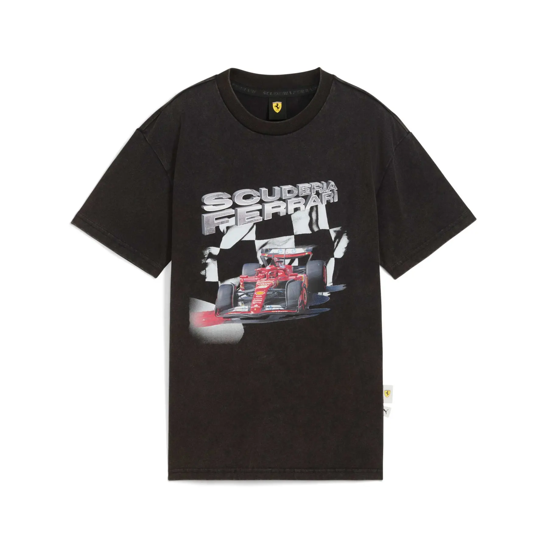 4069157901659 - T-Shirt Ferrari Car Graphic