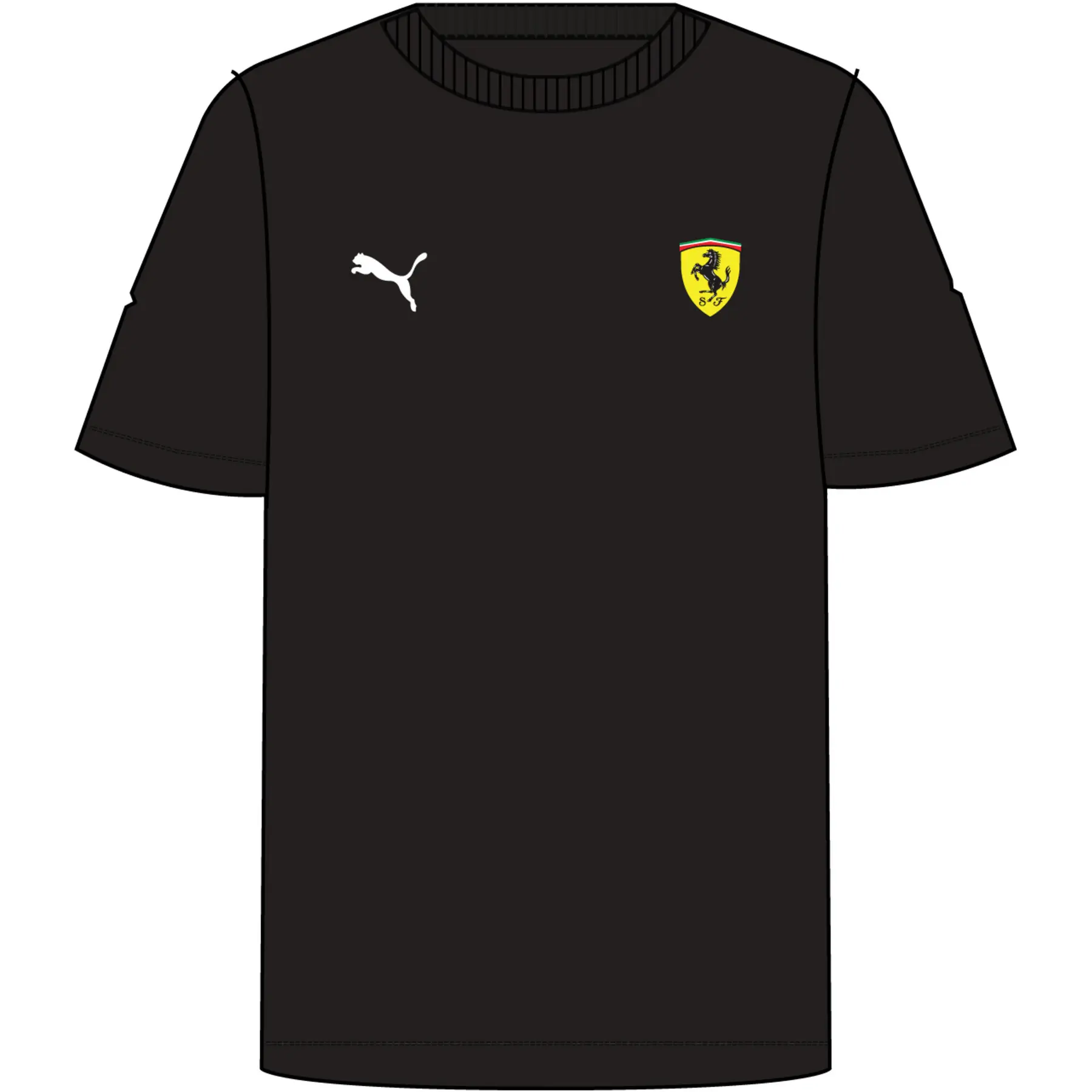 4069157765879 - T-Shirt Ferrari Logo