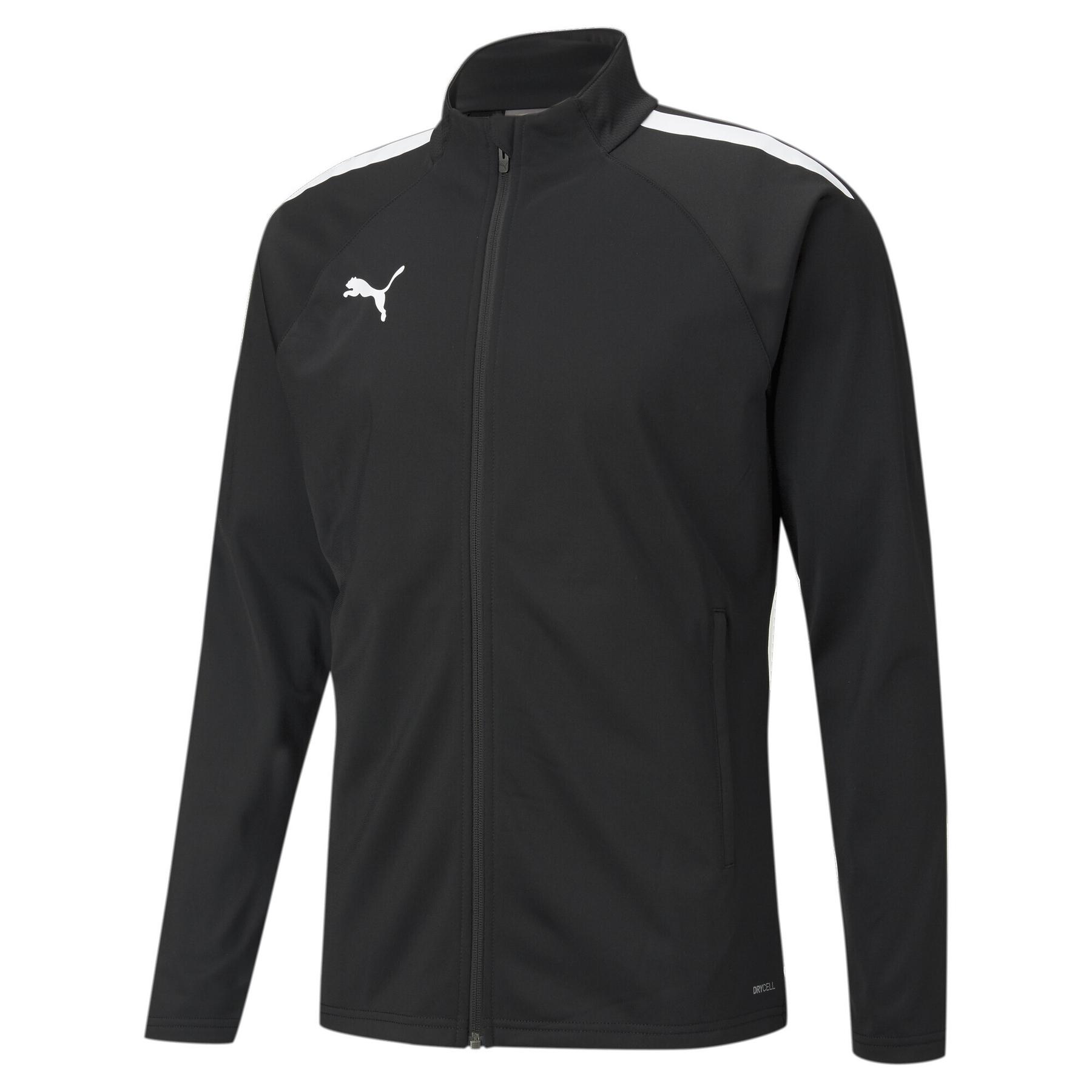 4063699454635 - teamLIGA Trainingsjacke Herren - Farbe Black-White - Gr S
