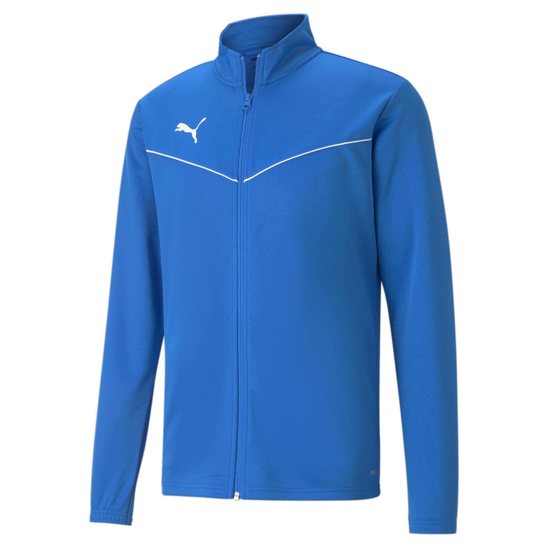 4063697240919 - teamRISE Trainingsjacke Herren - Farbe Electric Blue Lemonade - Gr S