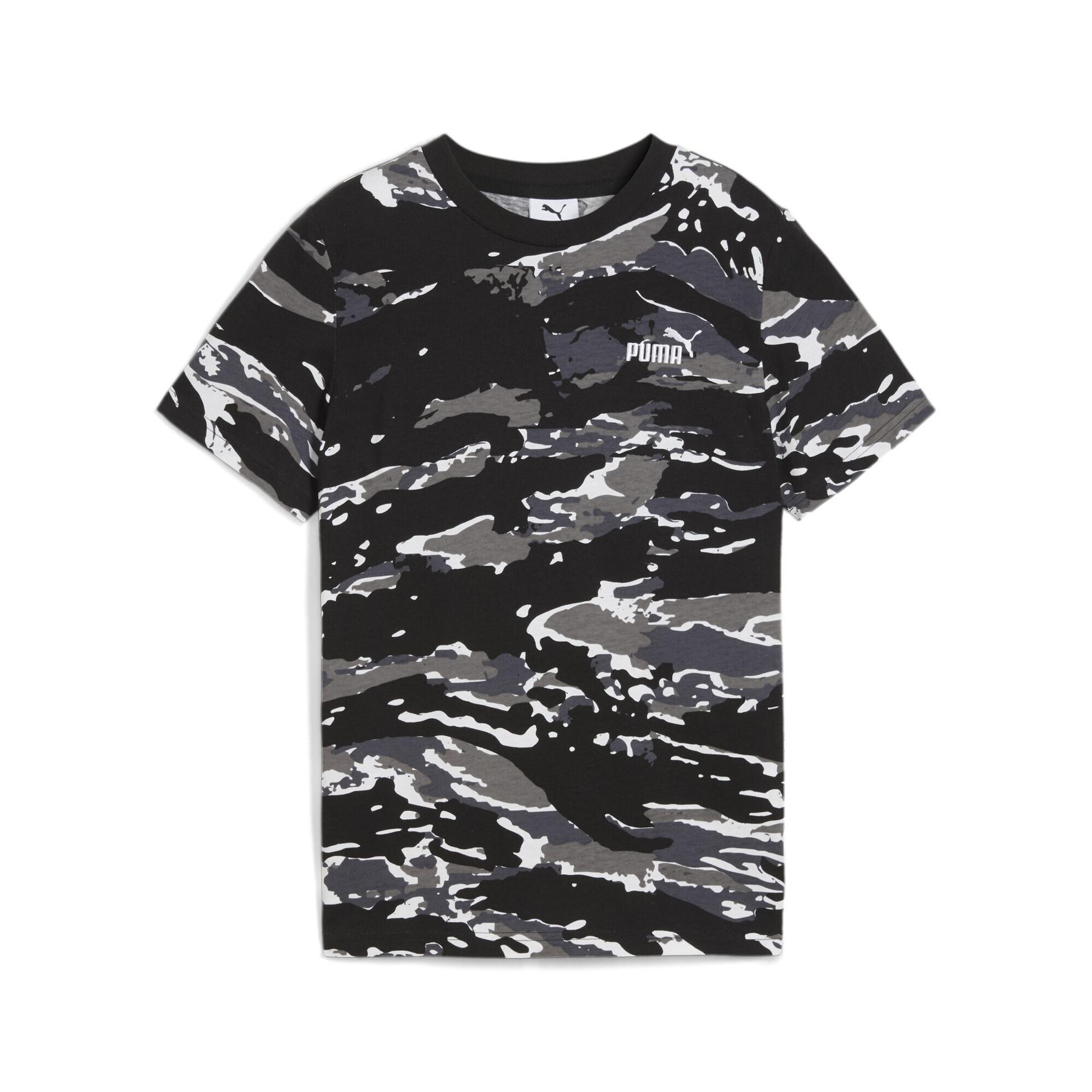 4067983233609 - T-Shirt Ess Camo AOP