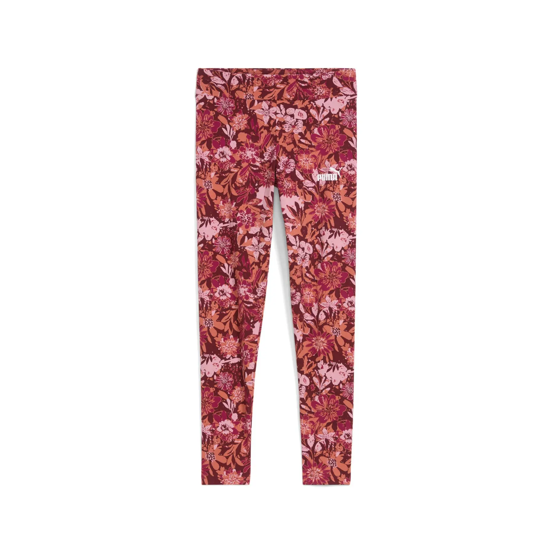 Puma Girls Rouge ' Leggings Ess Nature 2.0 Aop