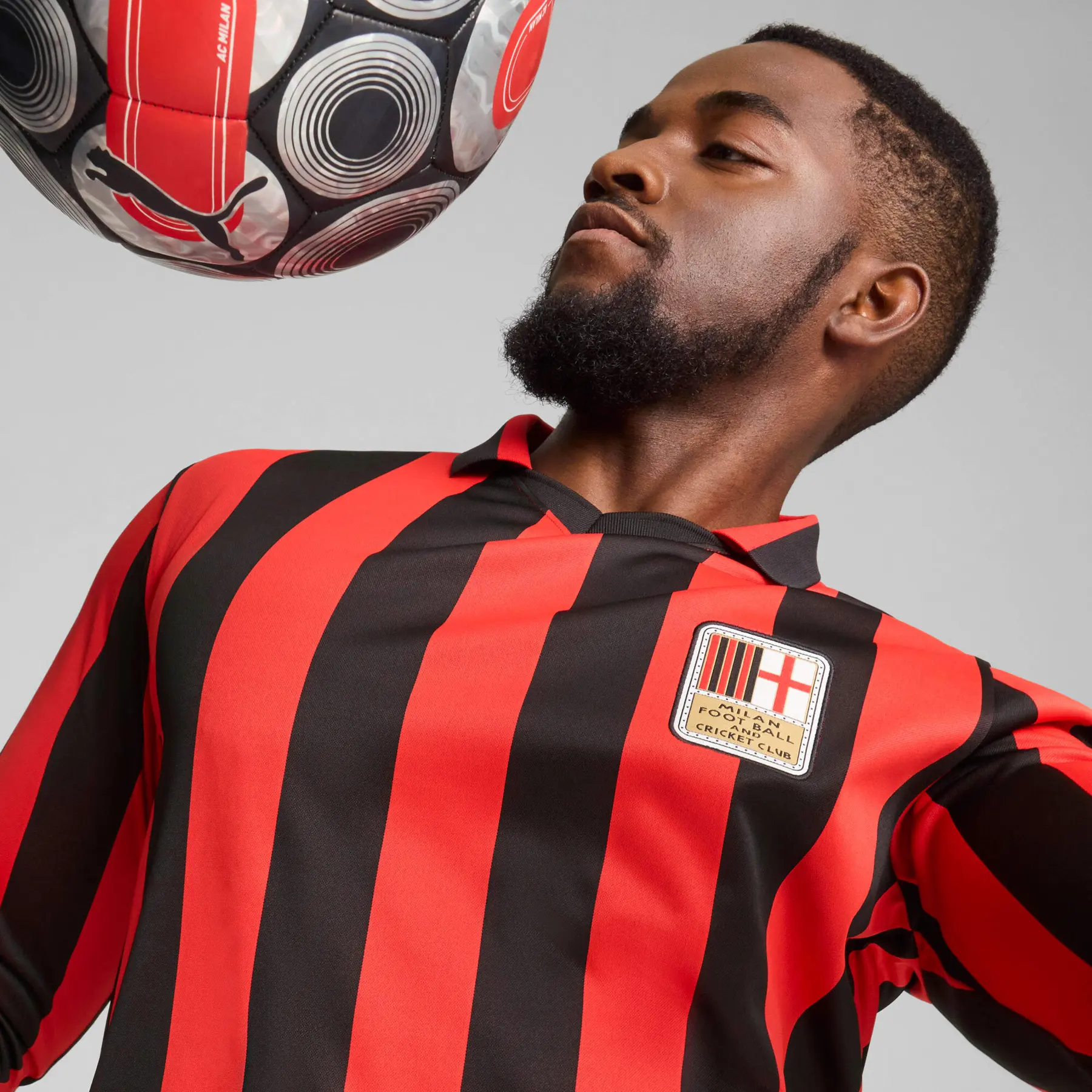 Long sleeve shirt Milan AC 125th Authentic | Foot-Store