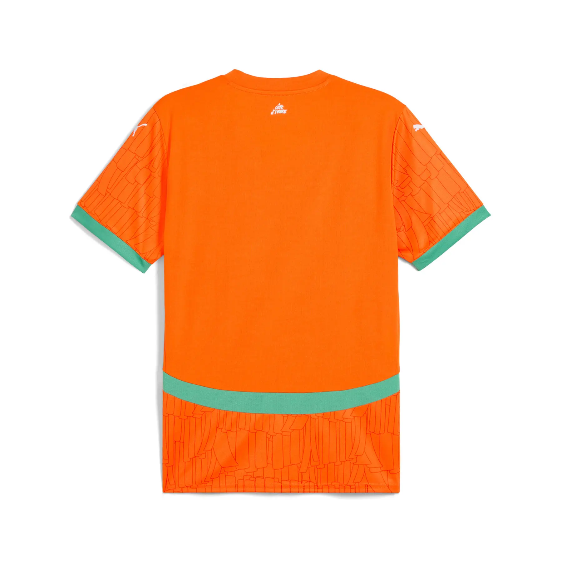 Maillot De Foot Pentwynmawr Athletic AFC – Noir/orange, Manches Courtes, Taille L