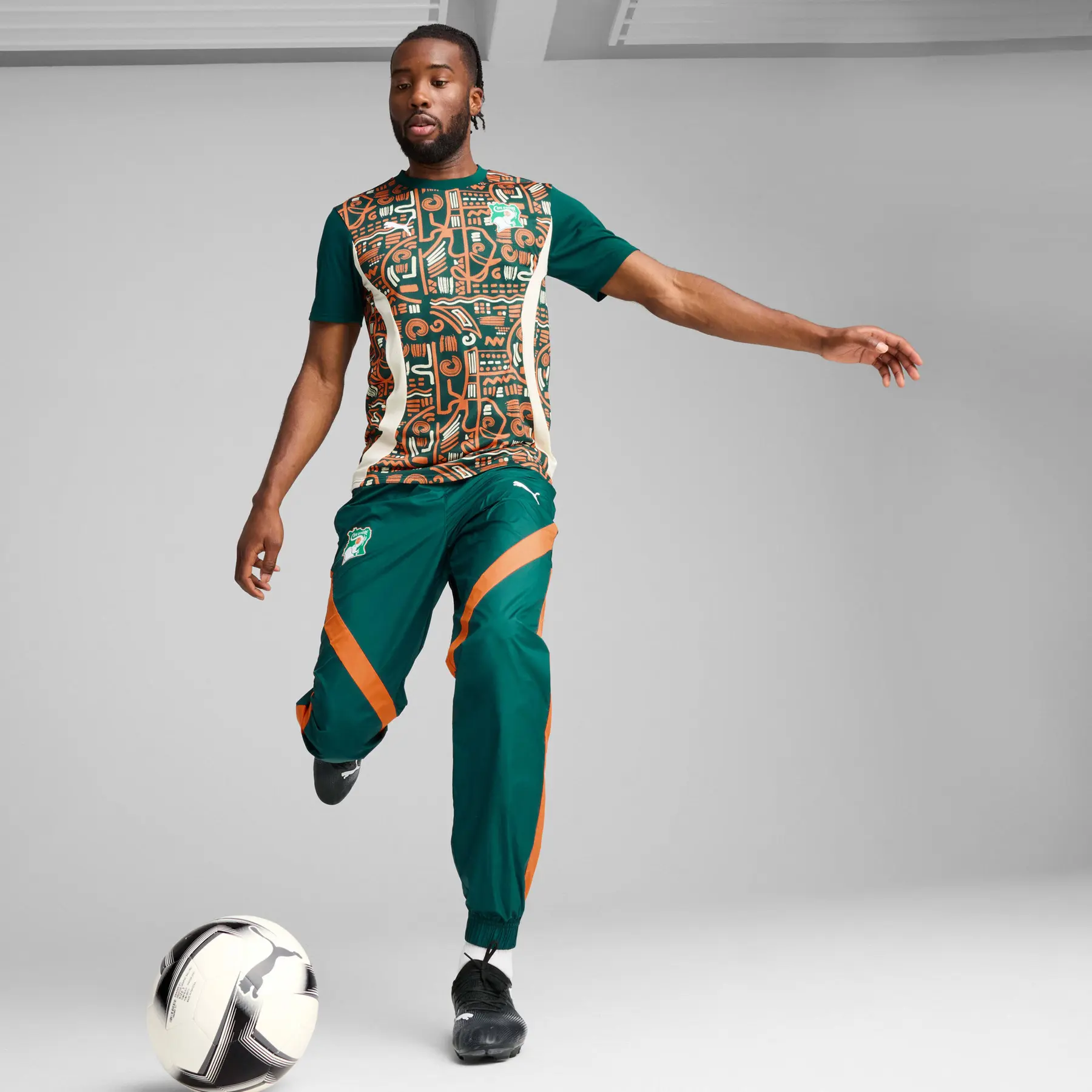 Pre-Match Shirt Côte d'Ivoire CAN 2025 | Foot-Store