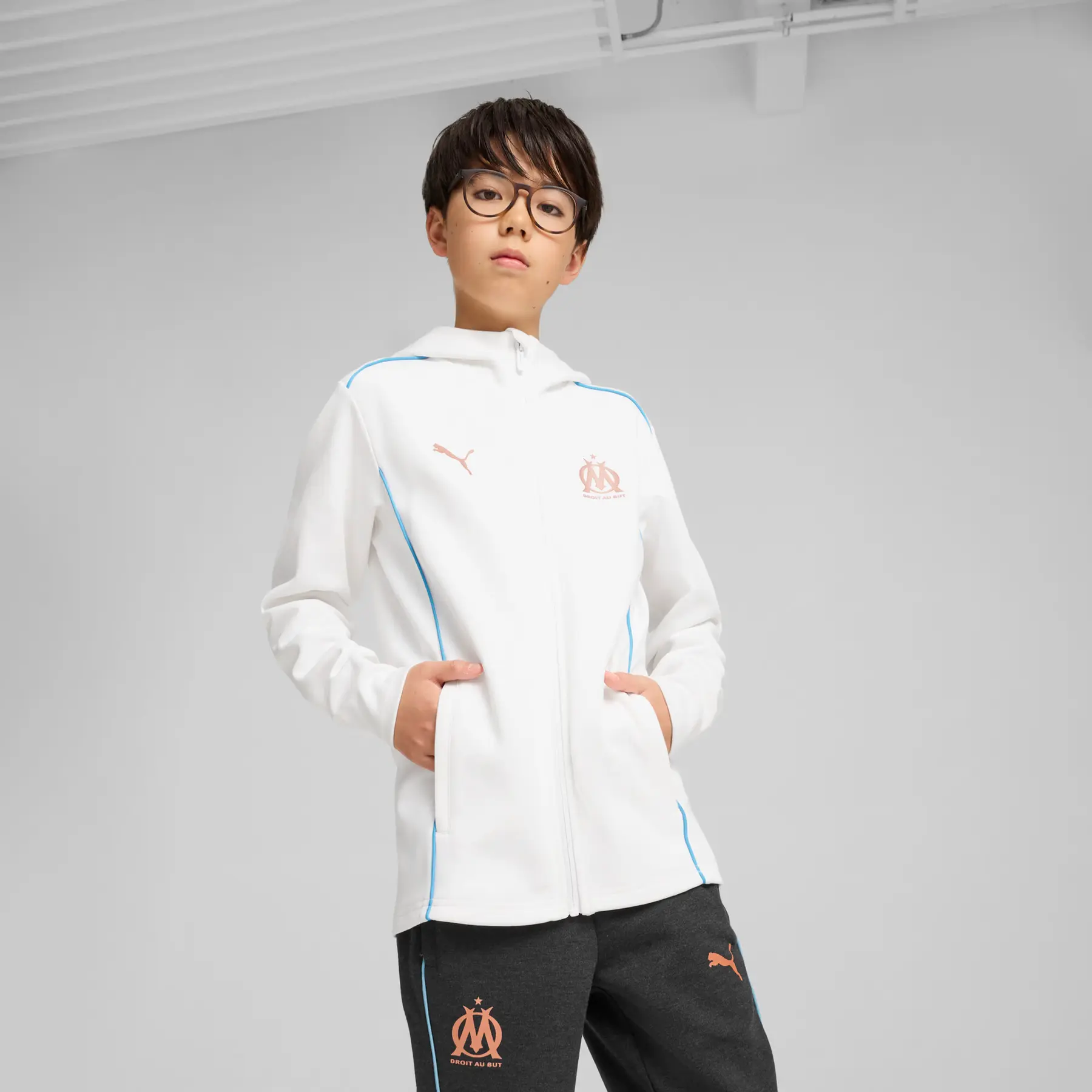 Hooded sweatshirt for kids OM Casuals 2024/25 | Foot-Store
