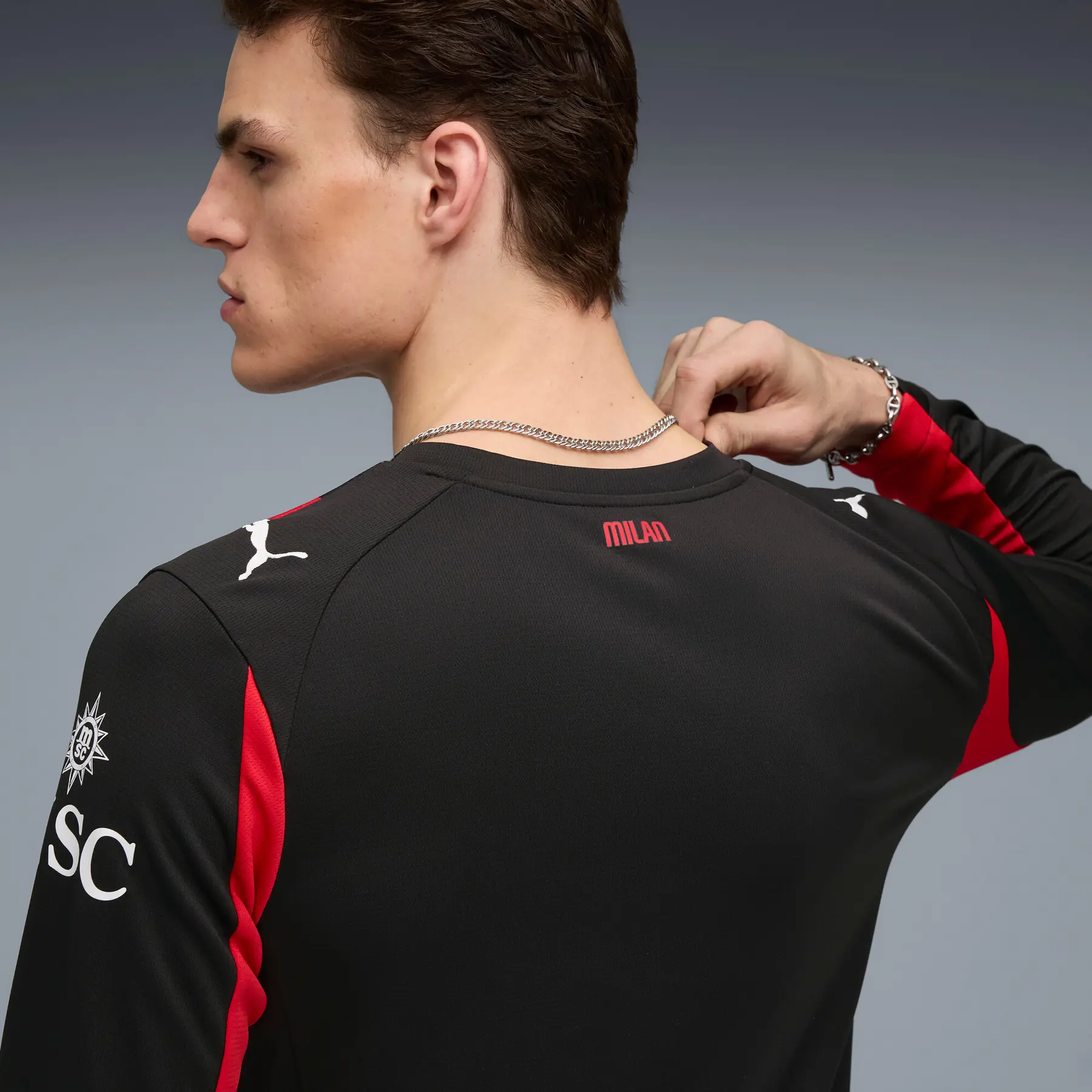 Maillot manches longues Extérieur Manchester United '91 - Blanc | France