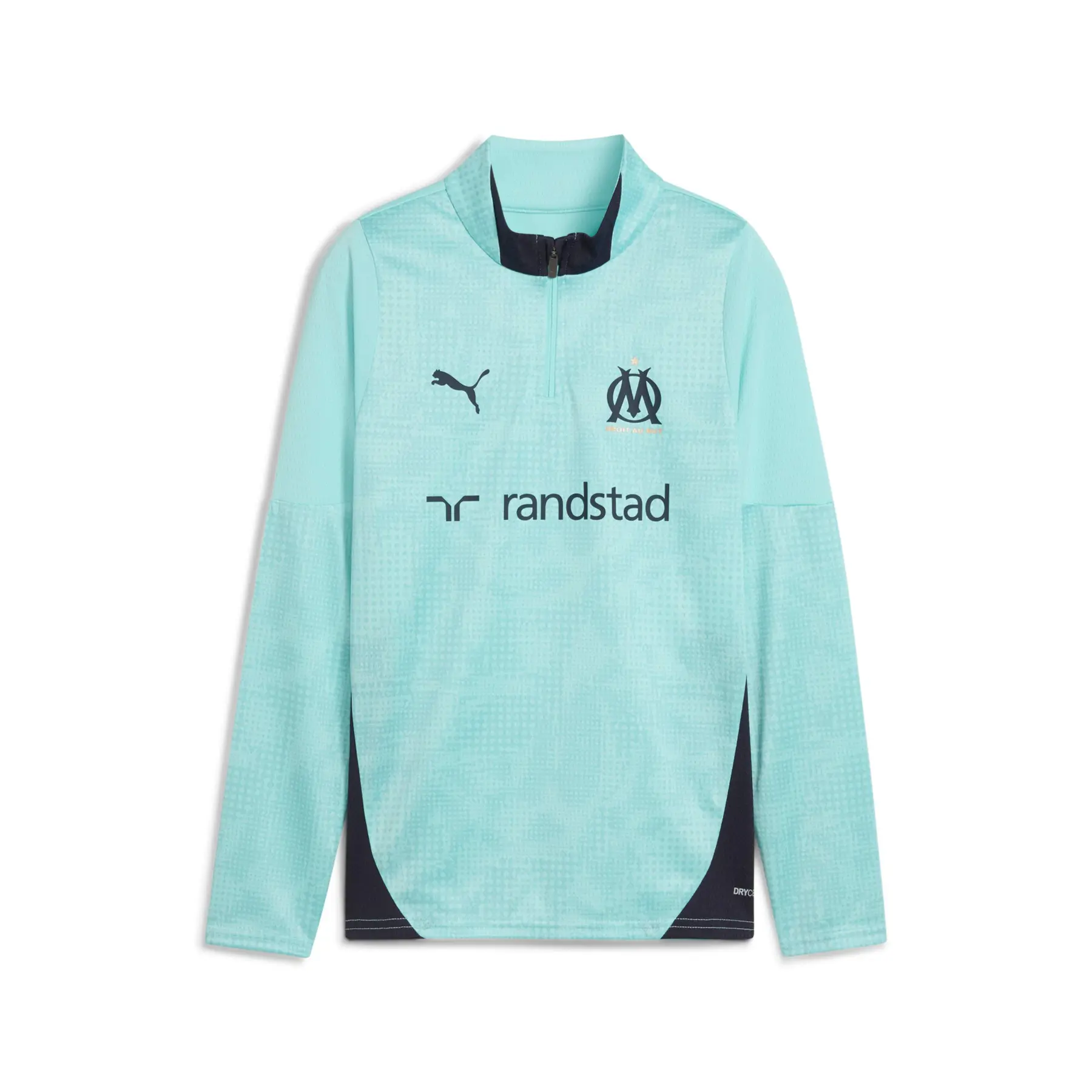 Haut d'entraînement 1/4 zip enfant OM 2025/26