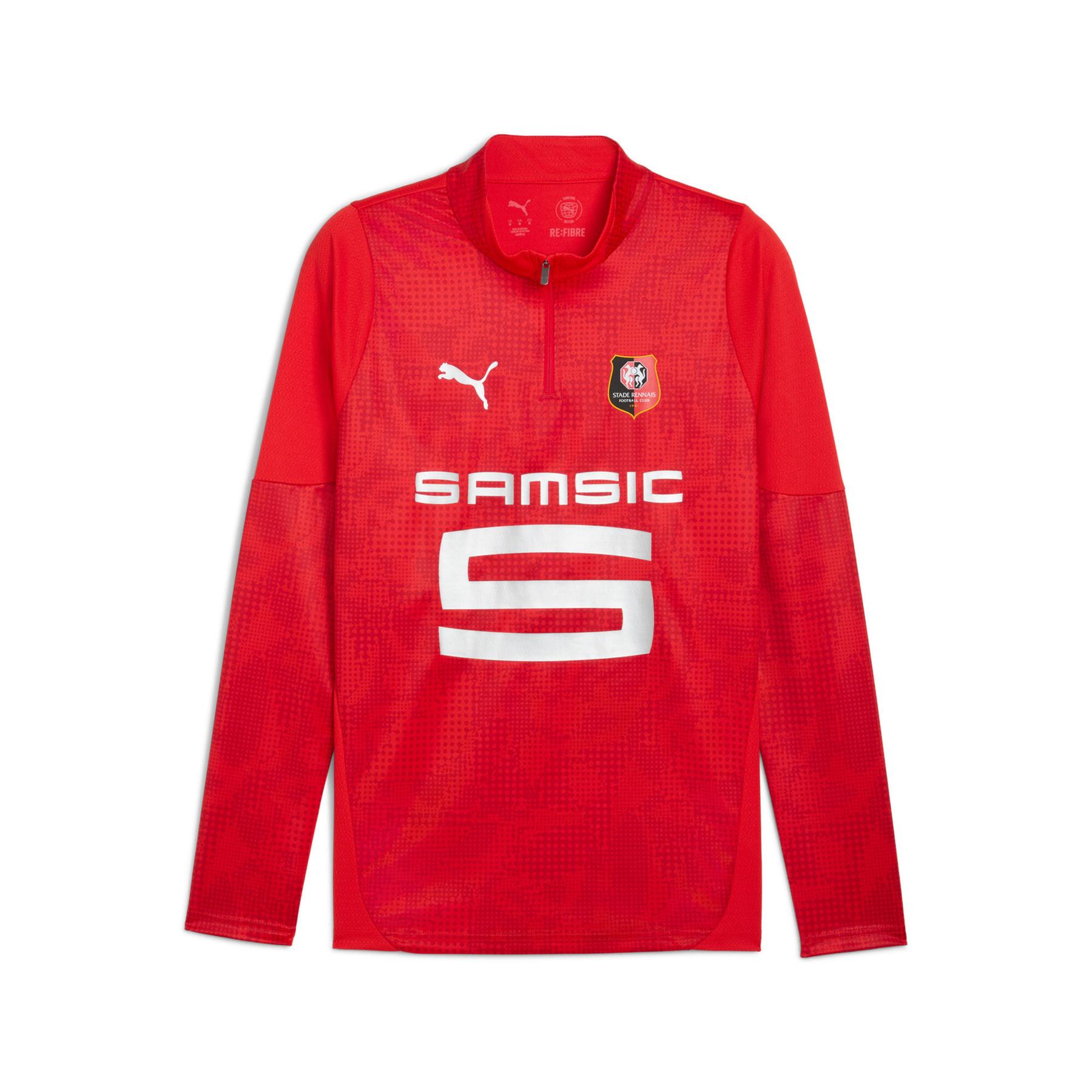 Haut d'entraînement 1/4 zip Stade Rennais 2025/26