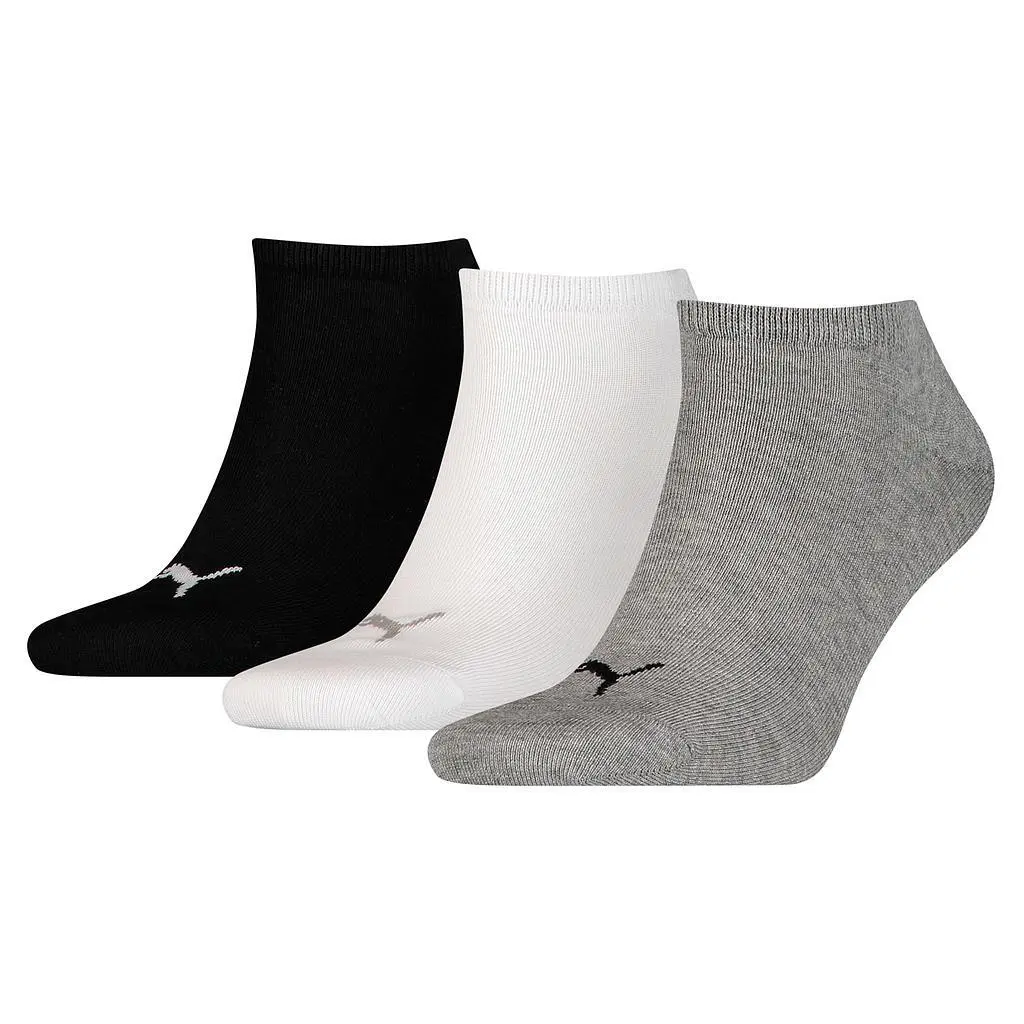 Chaussettes Invisibles Puma Puma Unisex Sneaker Plain 3p Noir 47/49
