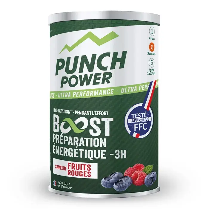 Short-Duration Energy Drink Punch Power