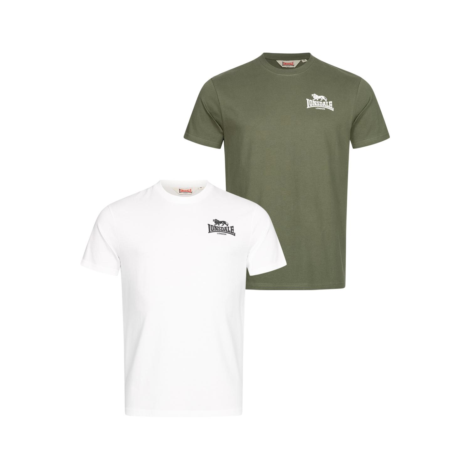 4251522394139 - Herren T-Shirt normale Passform Doppelpack BLAIRMORE