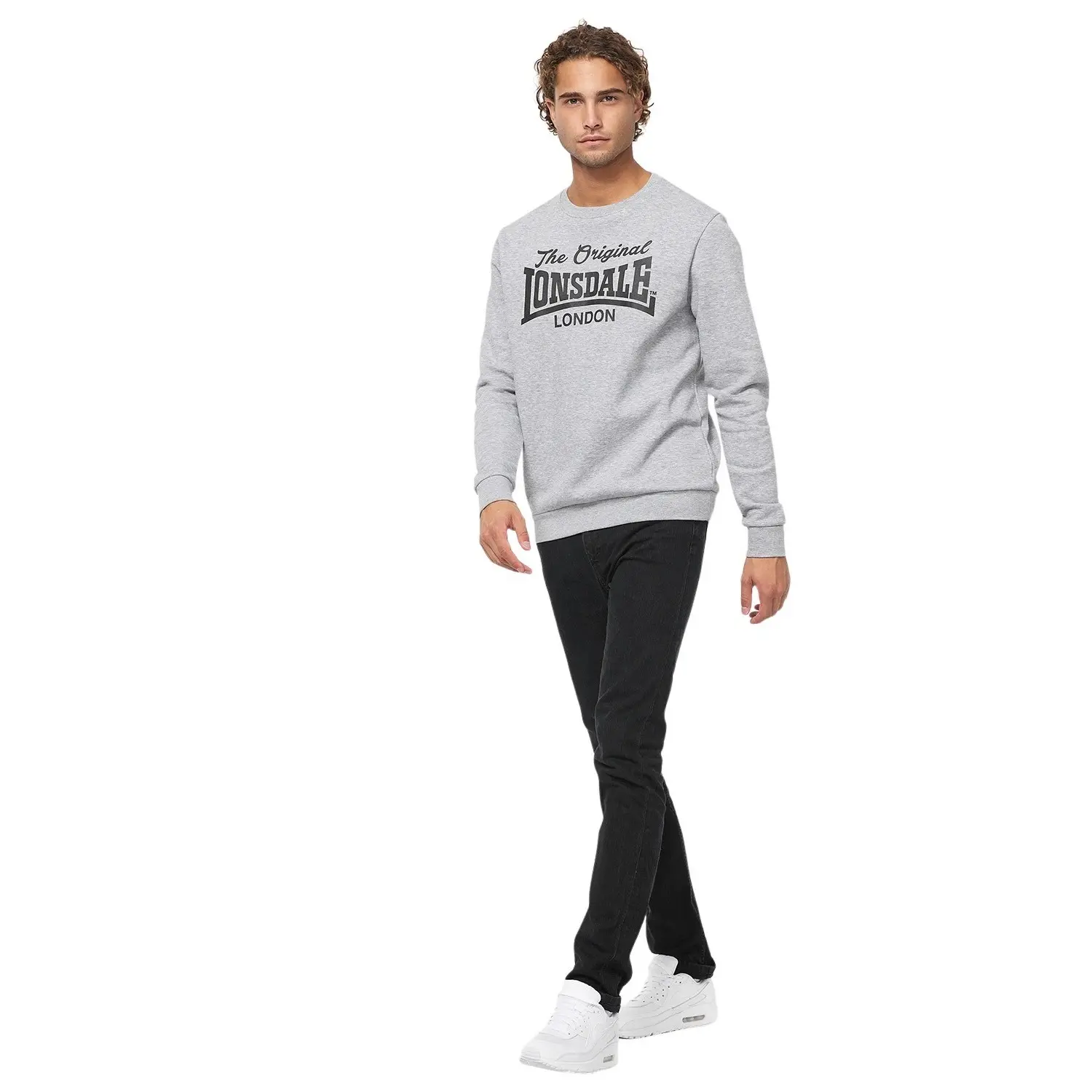 4255581501545 - Sweatshirt mit Rundhalsausschnitt klassisch geschnitten Burghead