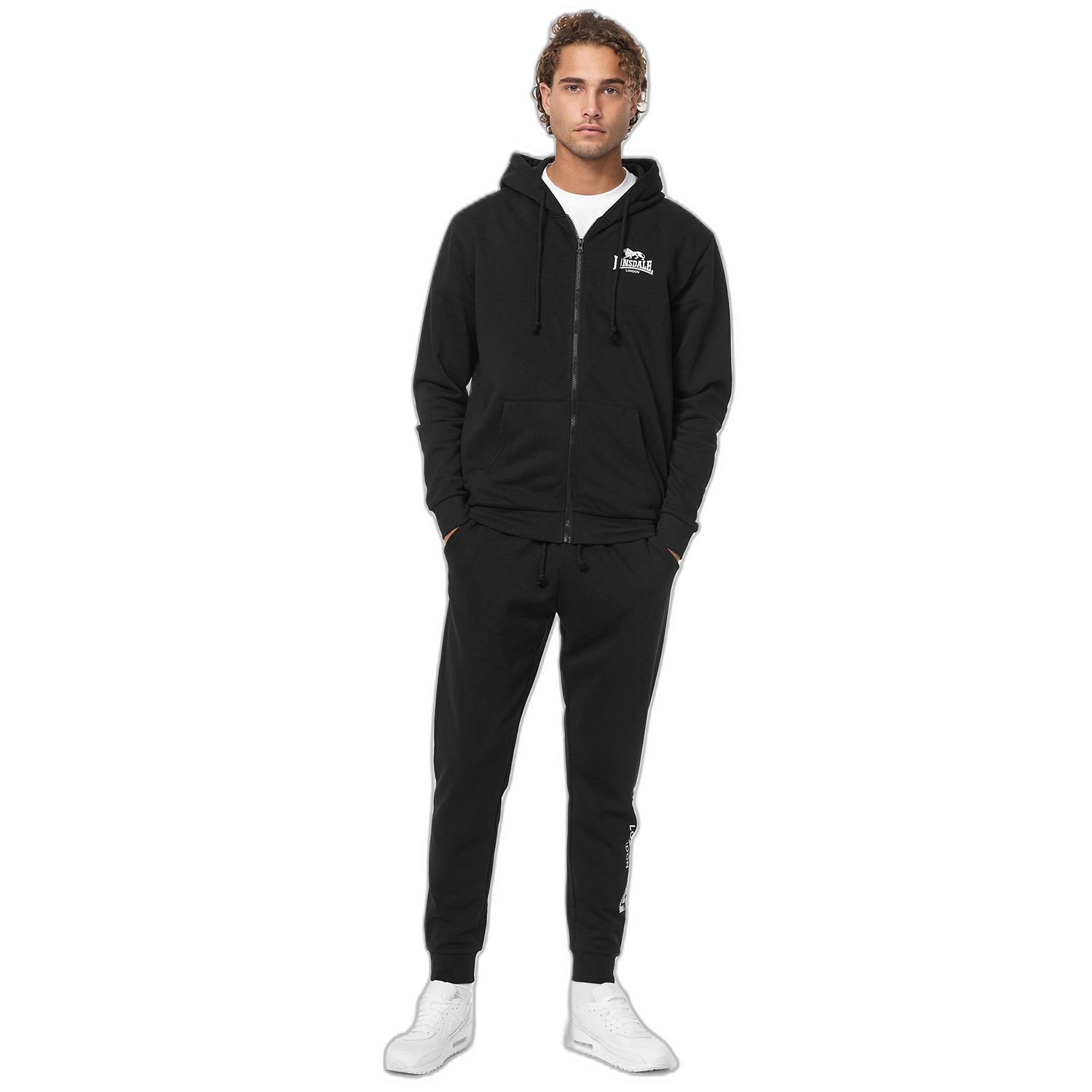 4255581502184 - Herren Trainingsanzug mit Kapuze normale Passform LHANBRYDE