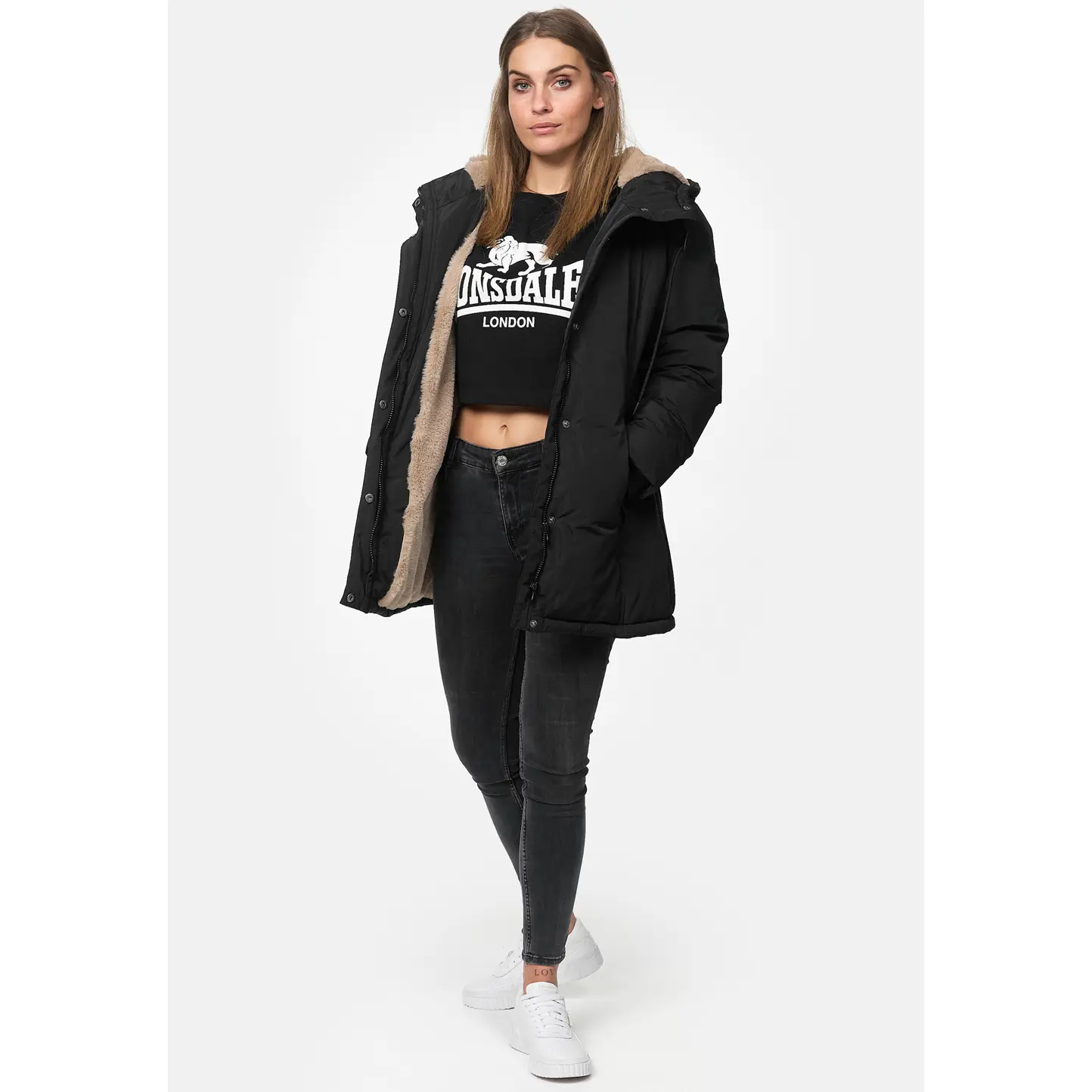 4255581513760 - Frauen Winterjacke mit Kapuze TONG