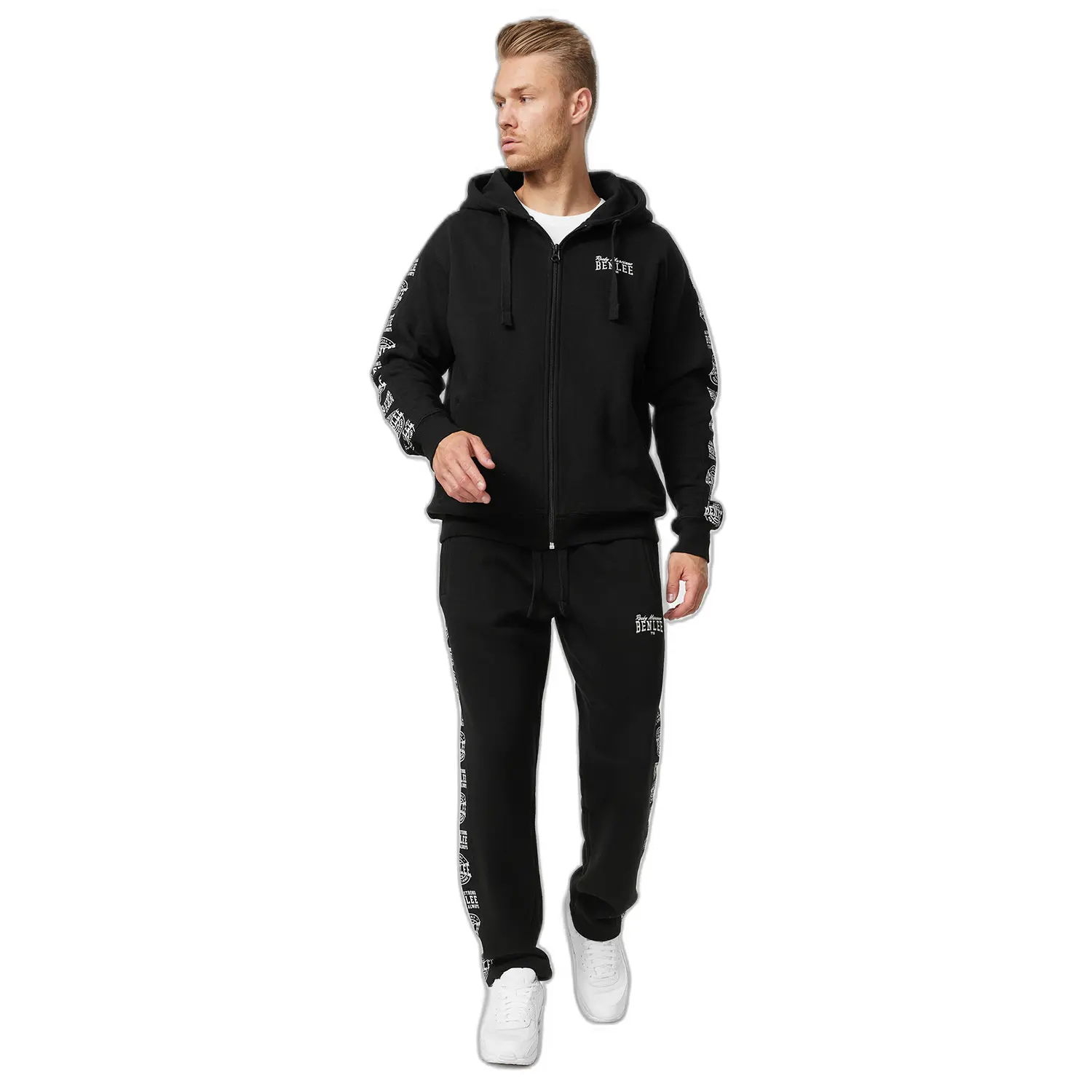4251522398359 - BENLEE Herren Kapuzensweatjacke mit Reißverschluss normale Passform KEMPTON