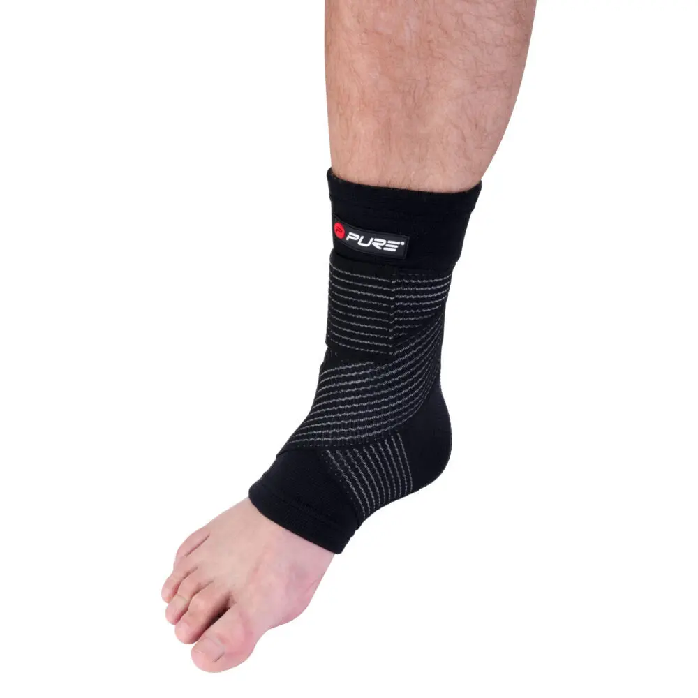 Knöchelbandage Pure2Improve - Noir - unisex - Size: M