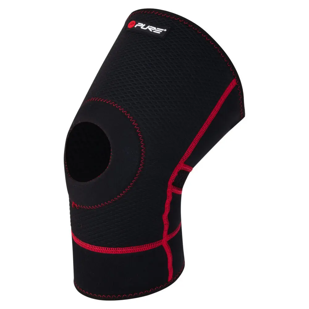 Neopren-Knieschoner Open Patella - Noir - unisex - Size: L