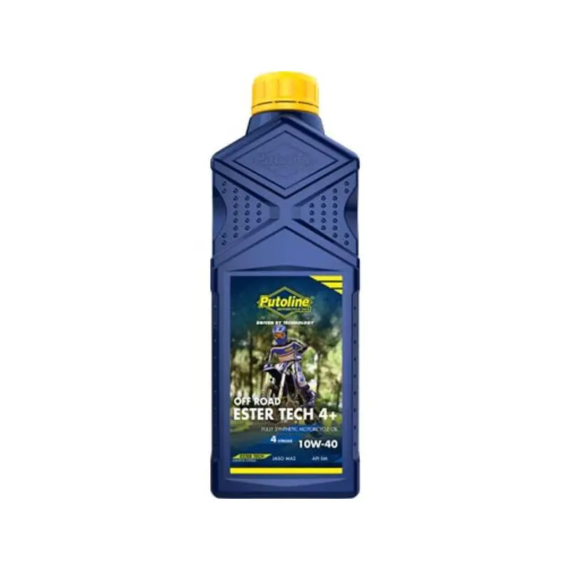 Moto-Cross 4-Takt-Motoröl 100% Synthese Putoline Off Road 4+ 10W40 Ester Tech