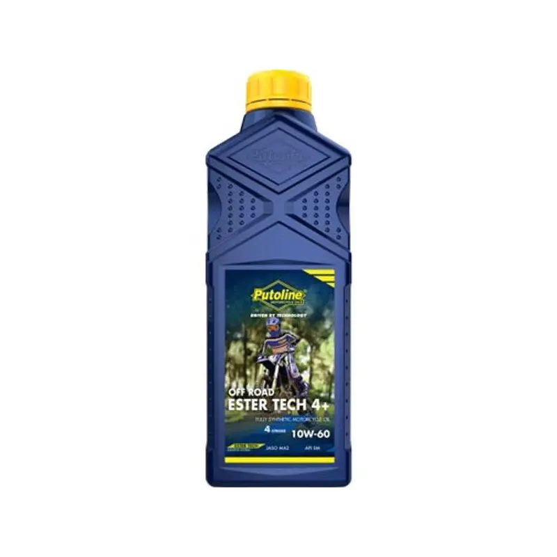 Moto-Cross 4-Takt-Motoröl 100% Synthese Putoline Off Road 4+ 10W60 Ester Tech