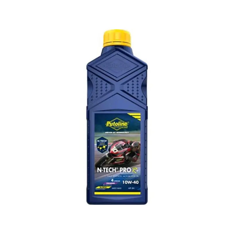 Motoröl für Motorräder 4t 100% Synthese 10w40 Putoline N-Tech Pro R+