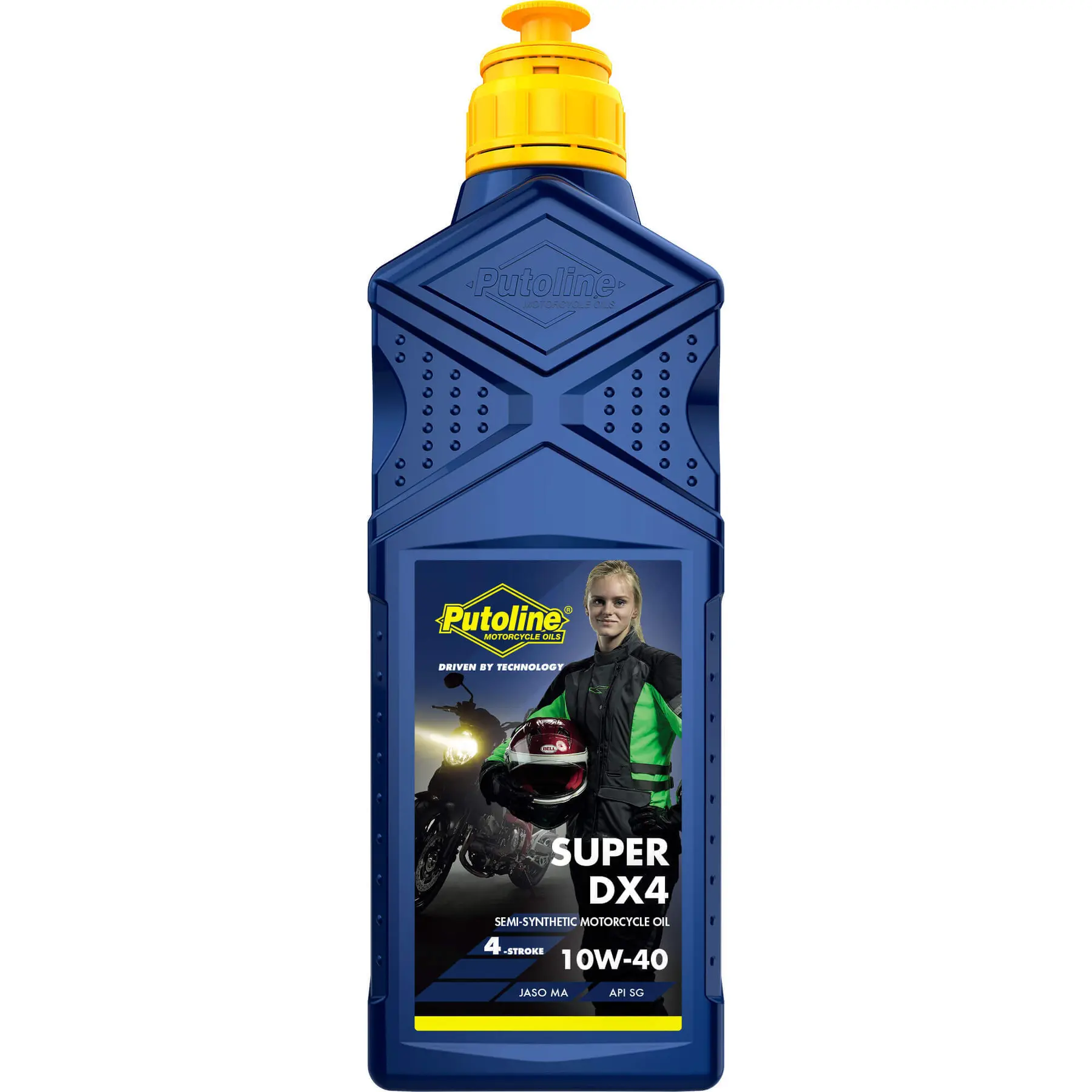 Motoröl für Motorräder 4 tps semisynthetisch Putoline 10W-40 Super DX4