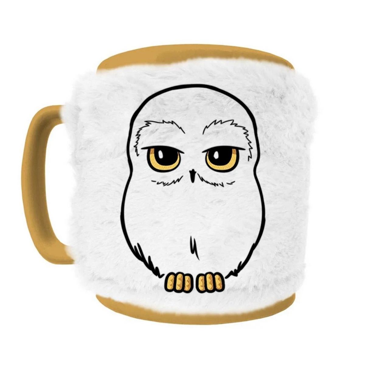 5063457010744 - - Fuzzy Mug - Harry Potter (Hedwig) - Becher