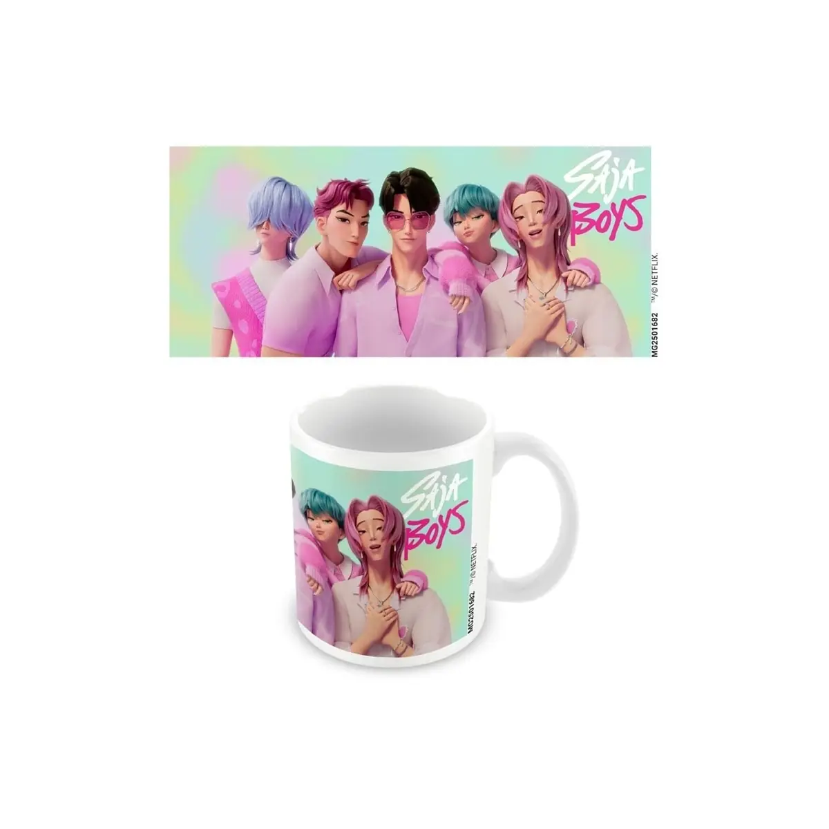 Tasse Pyramid K-pop Demon Hunters (Saja Boys Logo)