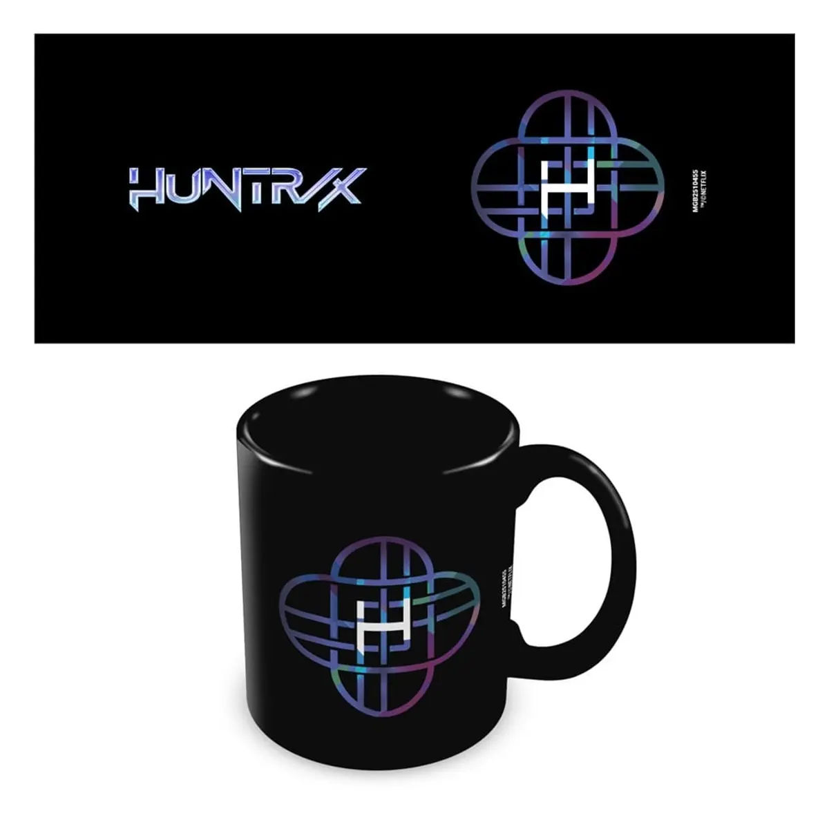 Tasse Pyramid K-pop Demon Hunters (Huntrix Logo)