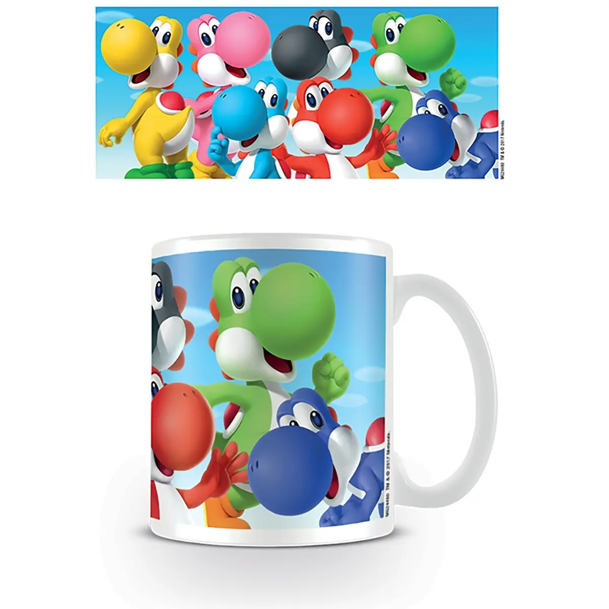 Kaffeetasse Kind Pyramid Super Mario Yoshi