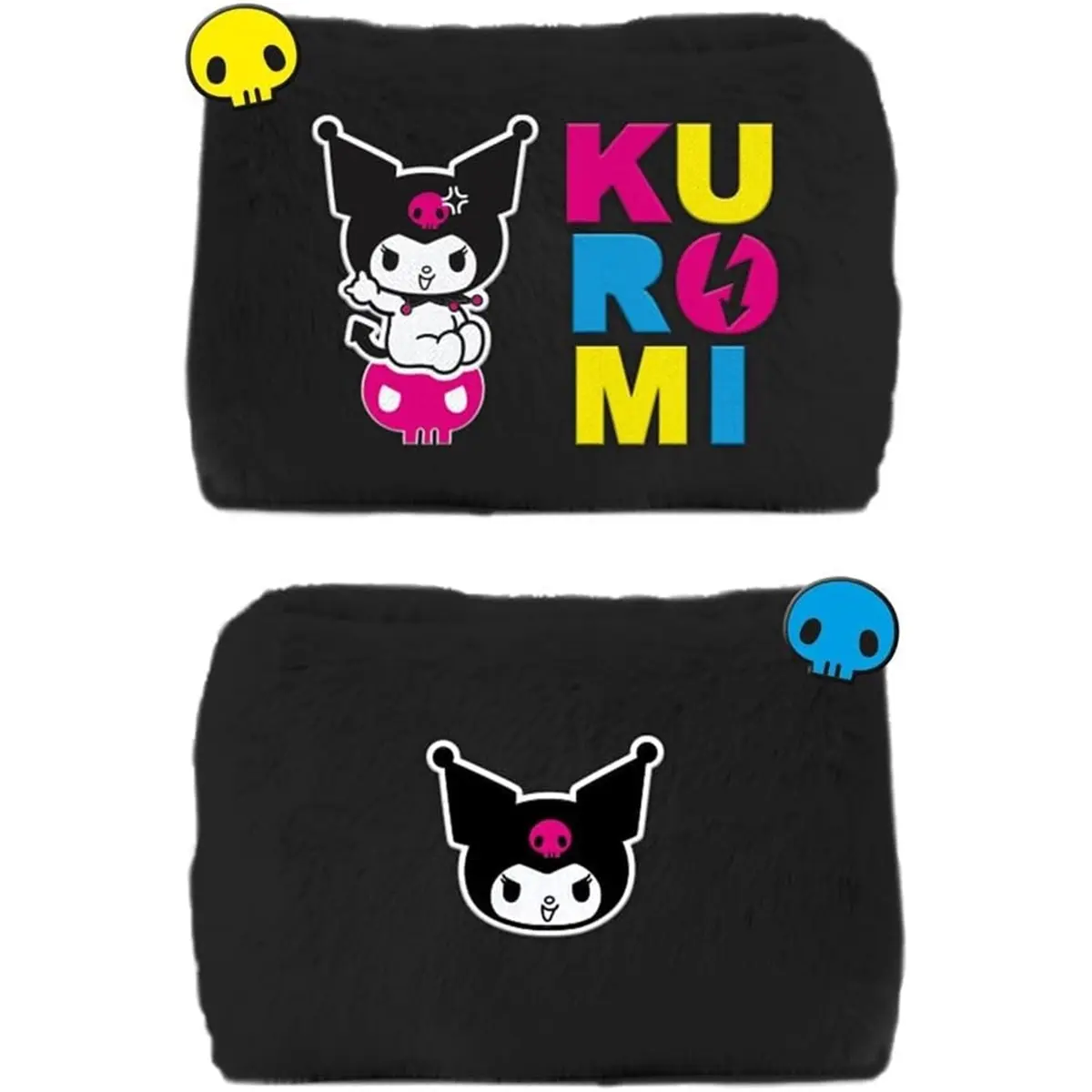 Pluche Etui Kind Pyramid Kuromi (Punk Rocking Out)